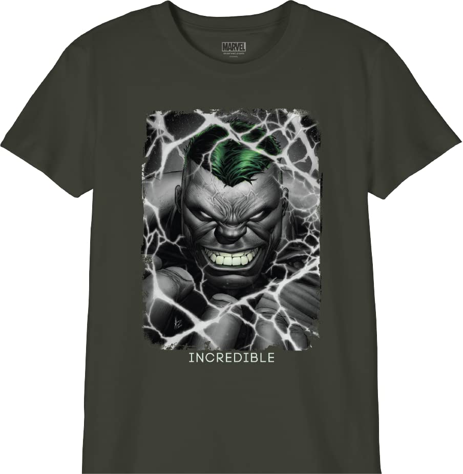 marvel-t-shirt-gar-on-14-ans-coton-avengers-spider-man image 1