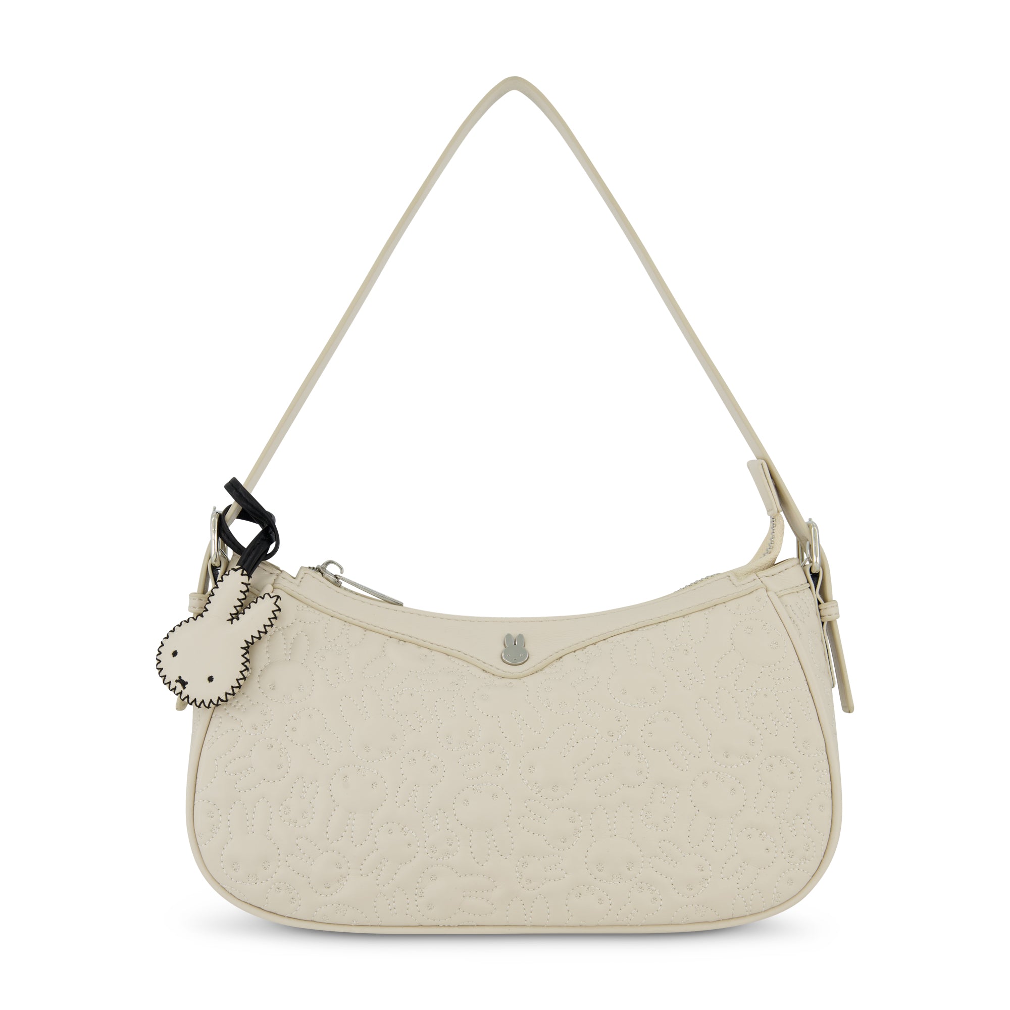danielle-nicole-miffy-sac-paule-matelass-blanc-breloque image 1