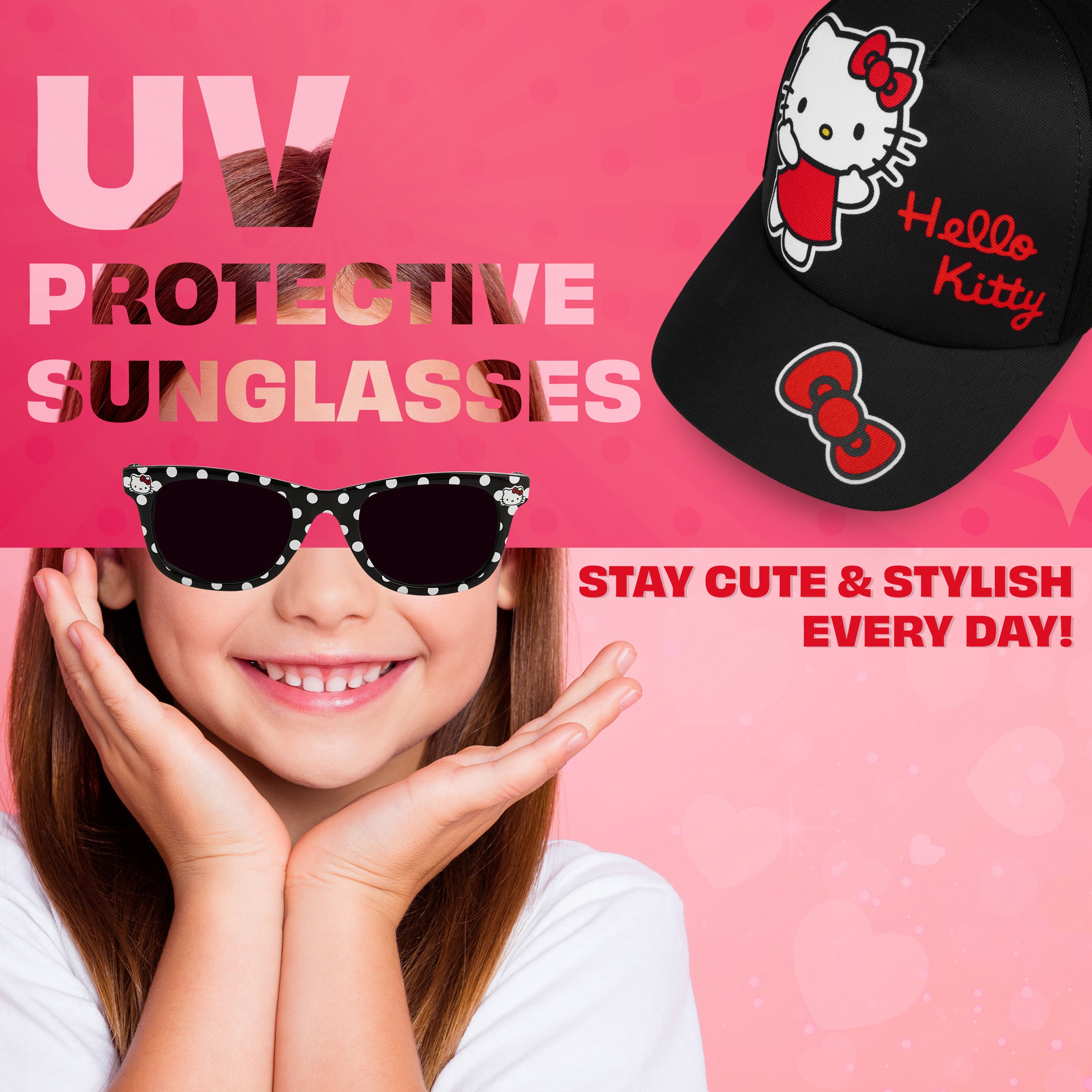 hello-kitty-casquette-lunettes-soleil-fille-uv400-t image 3