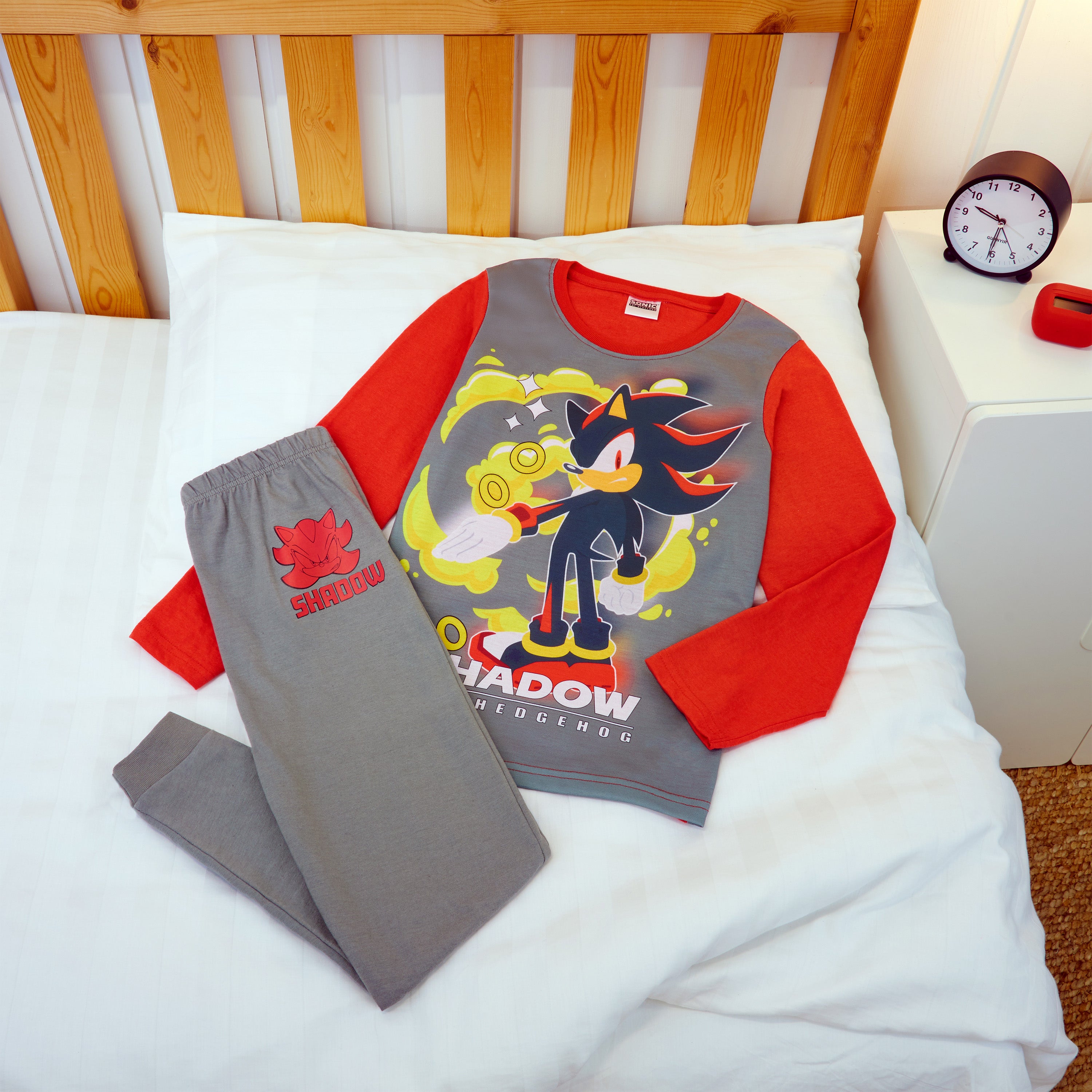 sonic-shadow-pyjama-gar-on-manche-longue-7-8-ans-doux image 4