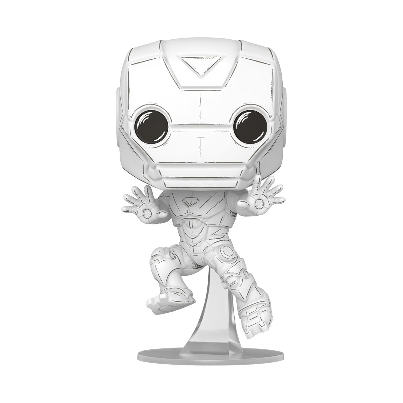funko-pop-marvel-sketched-iron-man-figurine-vinyle-9-5-cm image 2