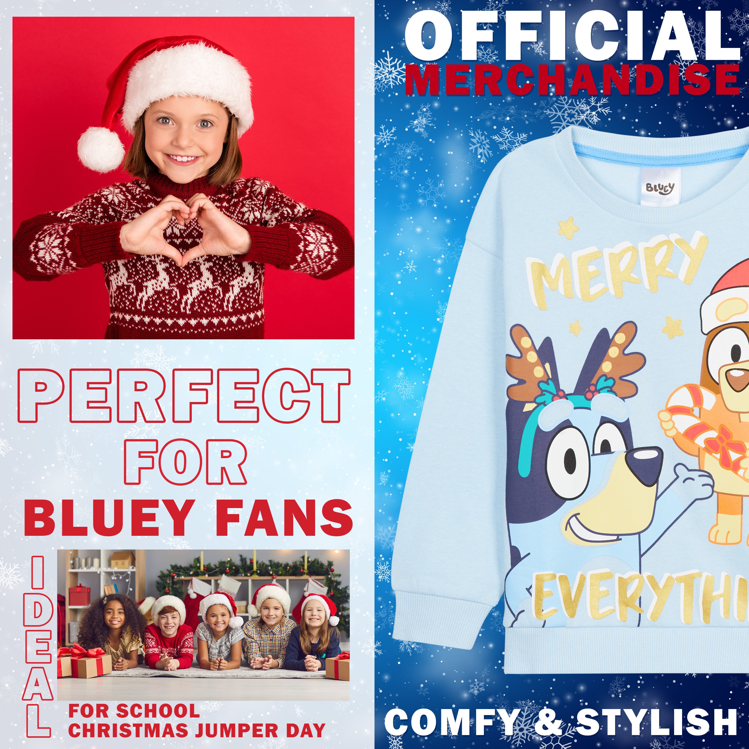 get-trend-bluey-sweat-fille-no-l-manches-longues-5-6-ans image 3