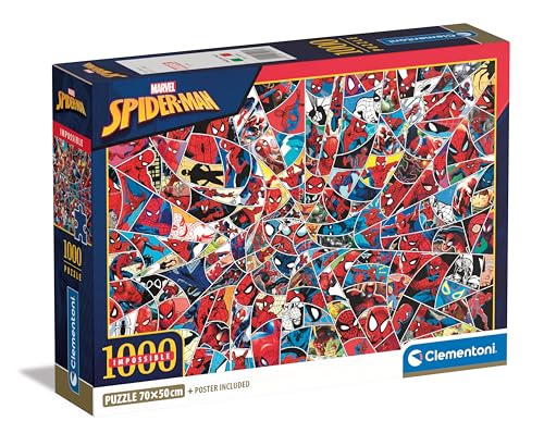 clementoni-marvel-39916-puzzle-1000-pi-ces-spiderman-impossible-adulte image 4