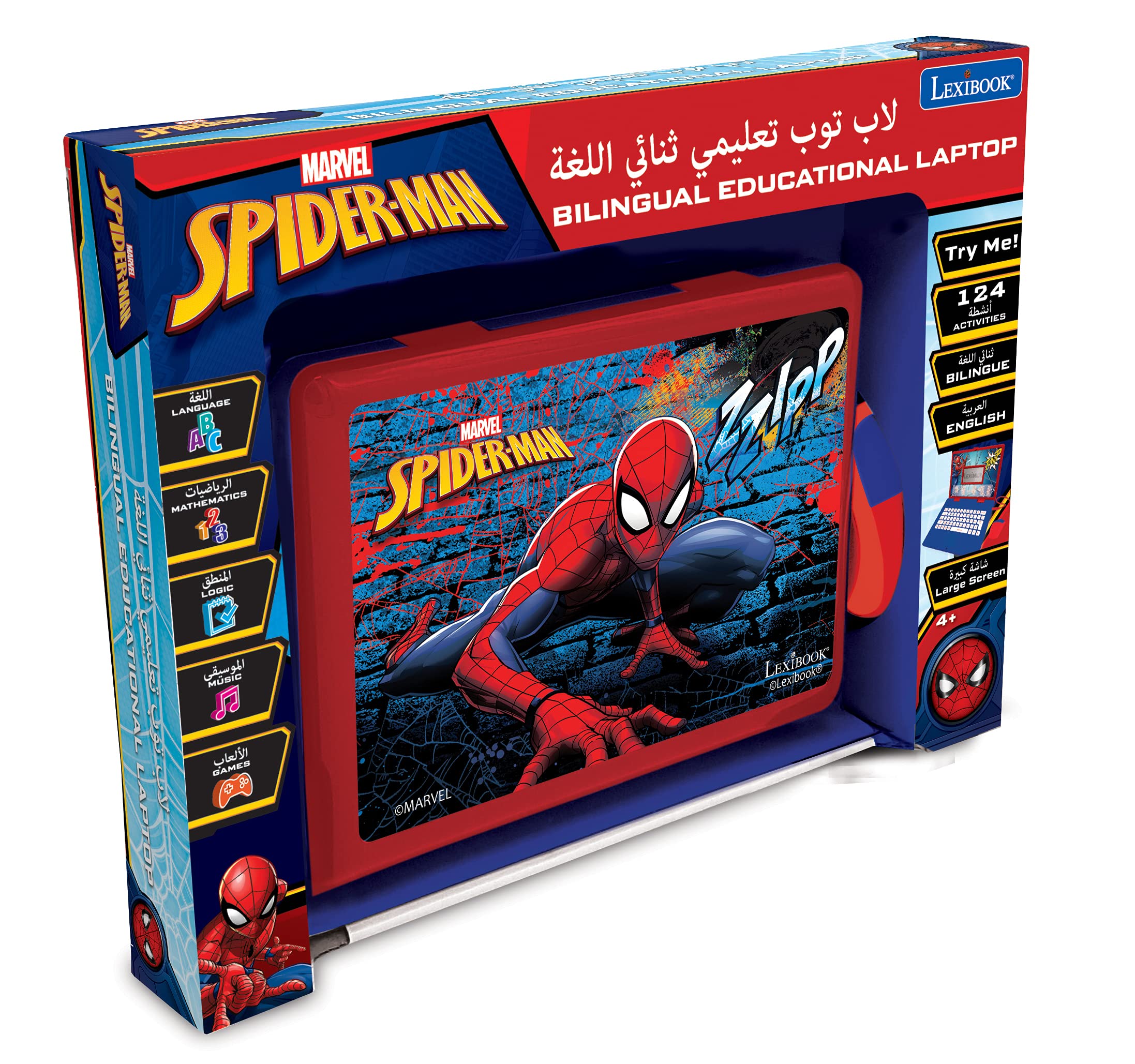 lexibook-spider-man-jc598spi-ordinateur-ducatif-portable image 3