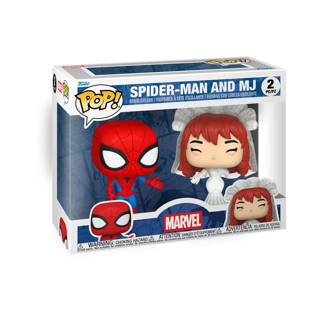 funko-pop-spider-man-mj-2-pack-figurines-vinyle-mariage image 1