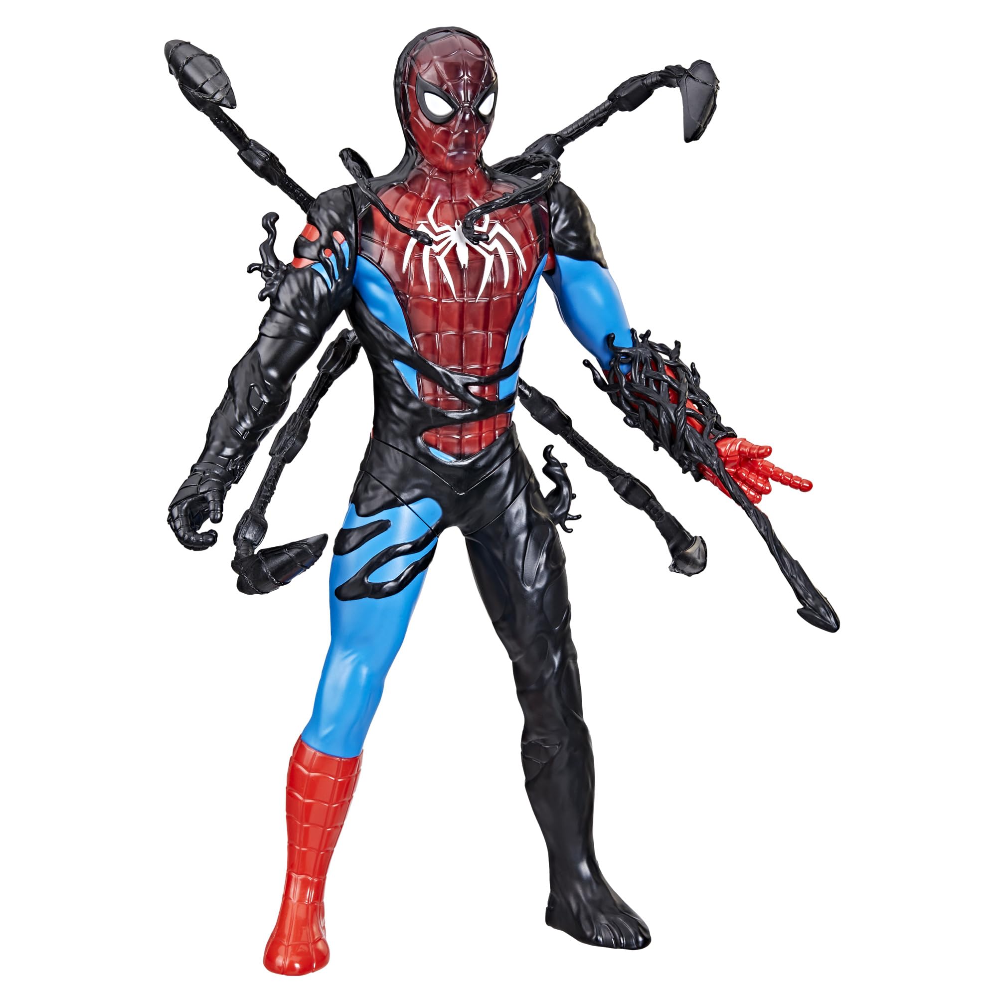 marvel-venomversus-spider-man-figurine-28-cm-noir-symbiote image 1