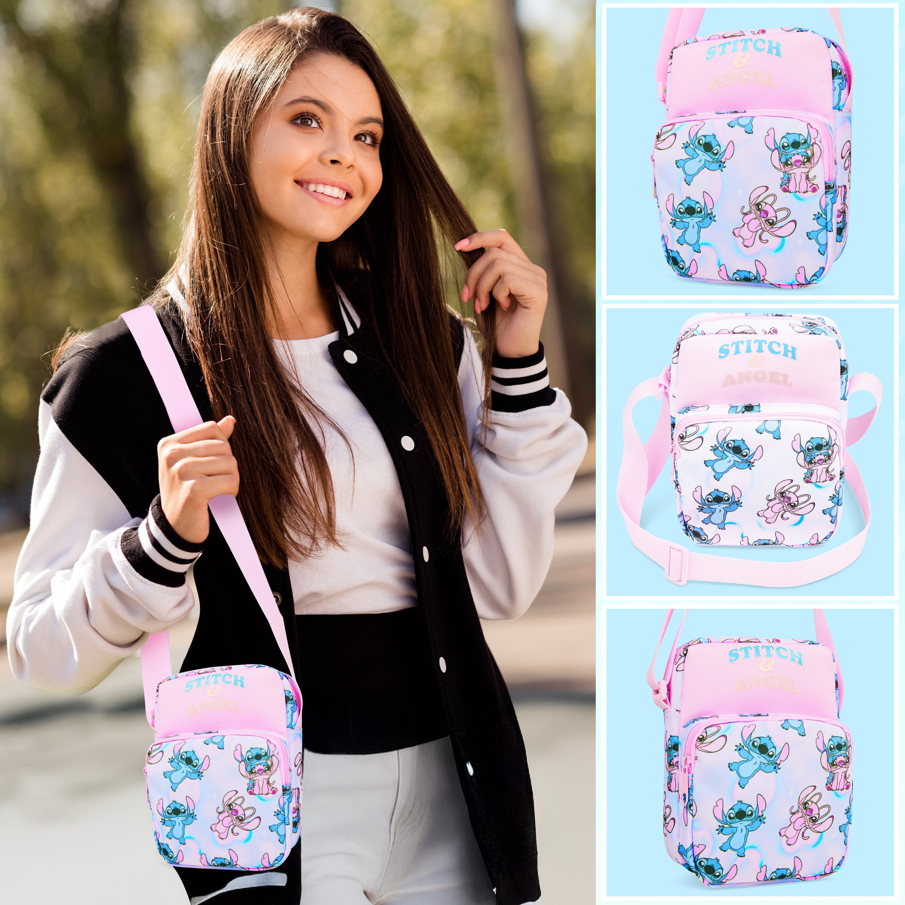 get-trend-disney-stitch-sac-bandouli-re-fille-sangle-r-glable image 5