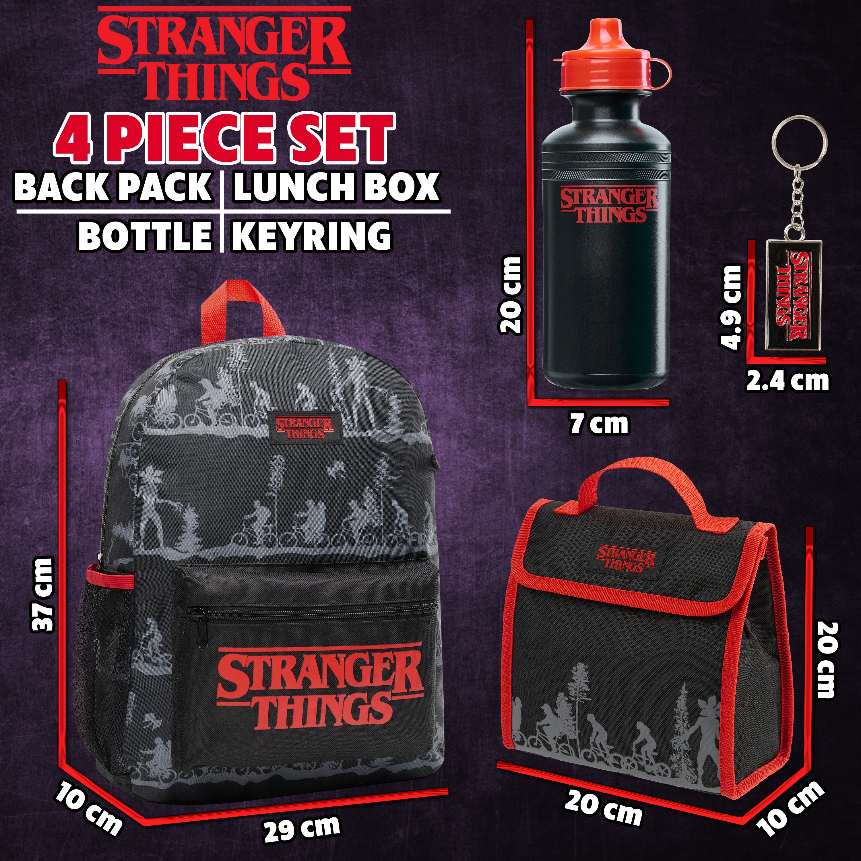 stranger-things-cartable-cole-4-pi-ces-gourde image 6