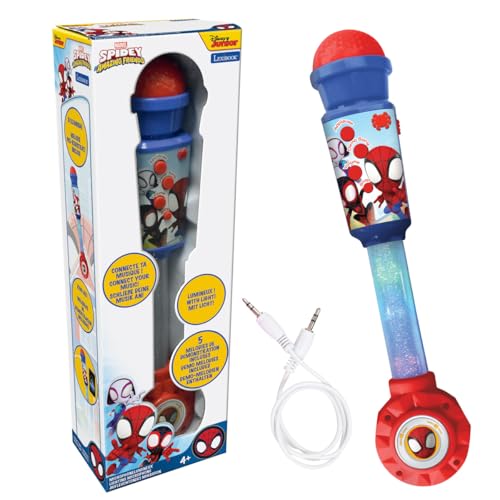 lexibook-spider-man-micro-lumineux-enfant-mic90sp-bleu image 8