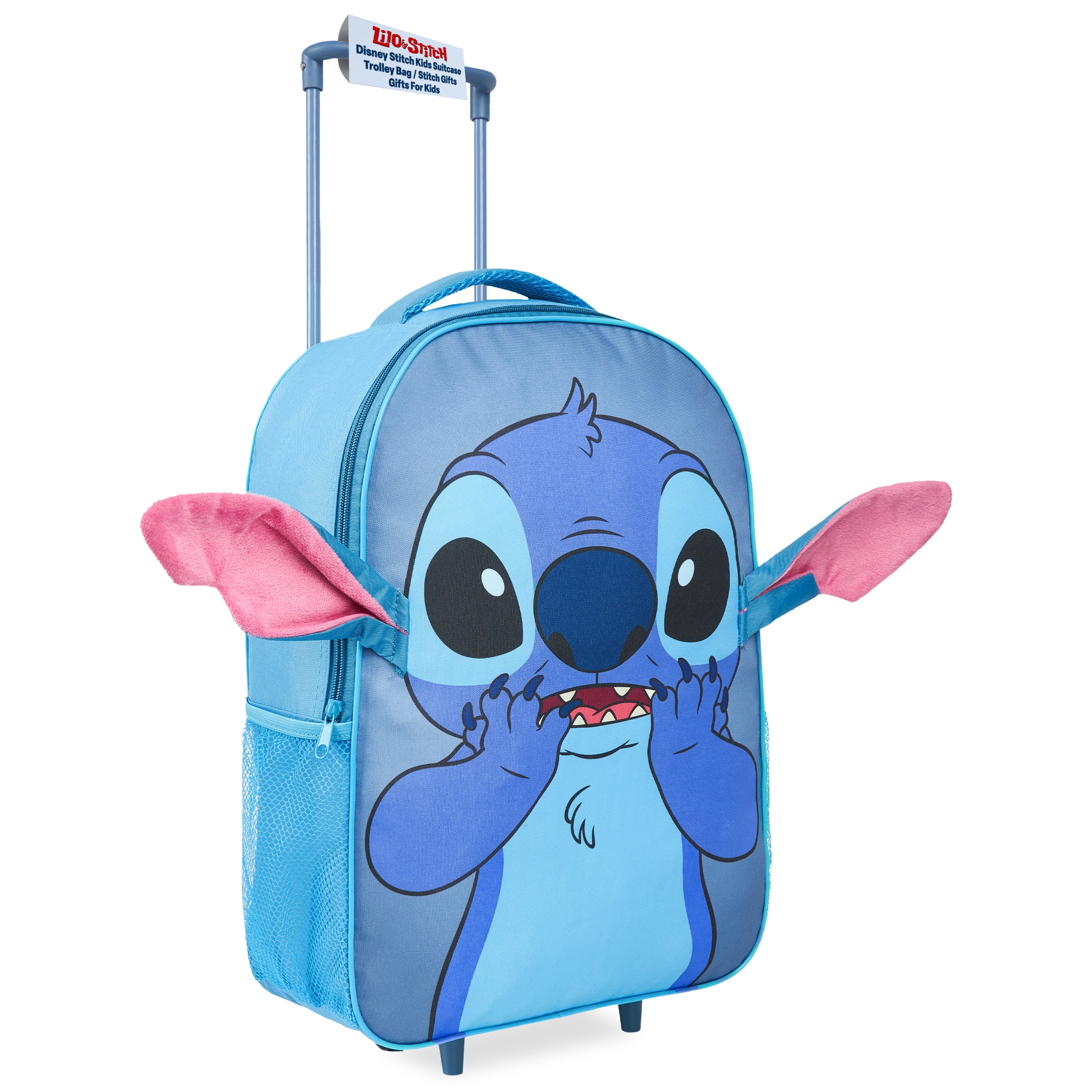 disney-stitch-boys-valise-cabine-enfant-pliable-43x30x14cm-stitch image 1
