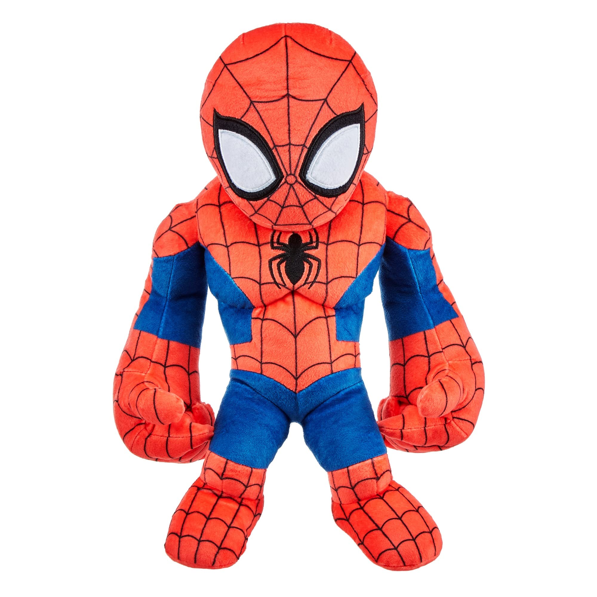 mattel-marvel-amis-combat-peluche-sonore-spider-man-35cm image 1