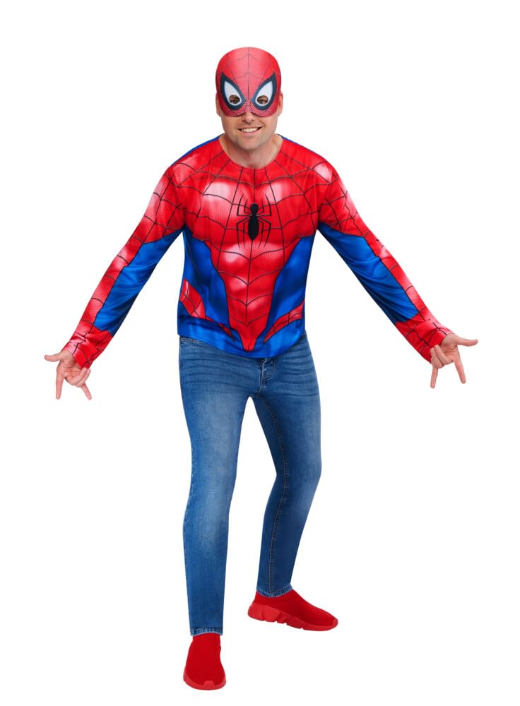 marvel-rubies-spider-man-d-guisement-adulte-m-l-haut-masque image 1