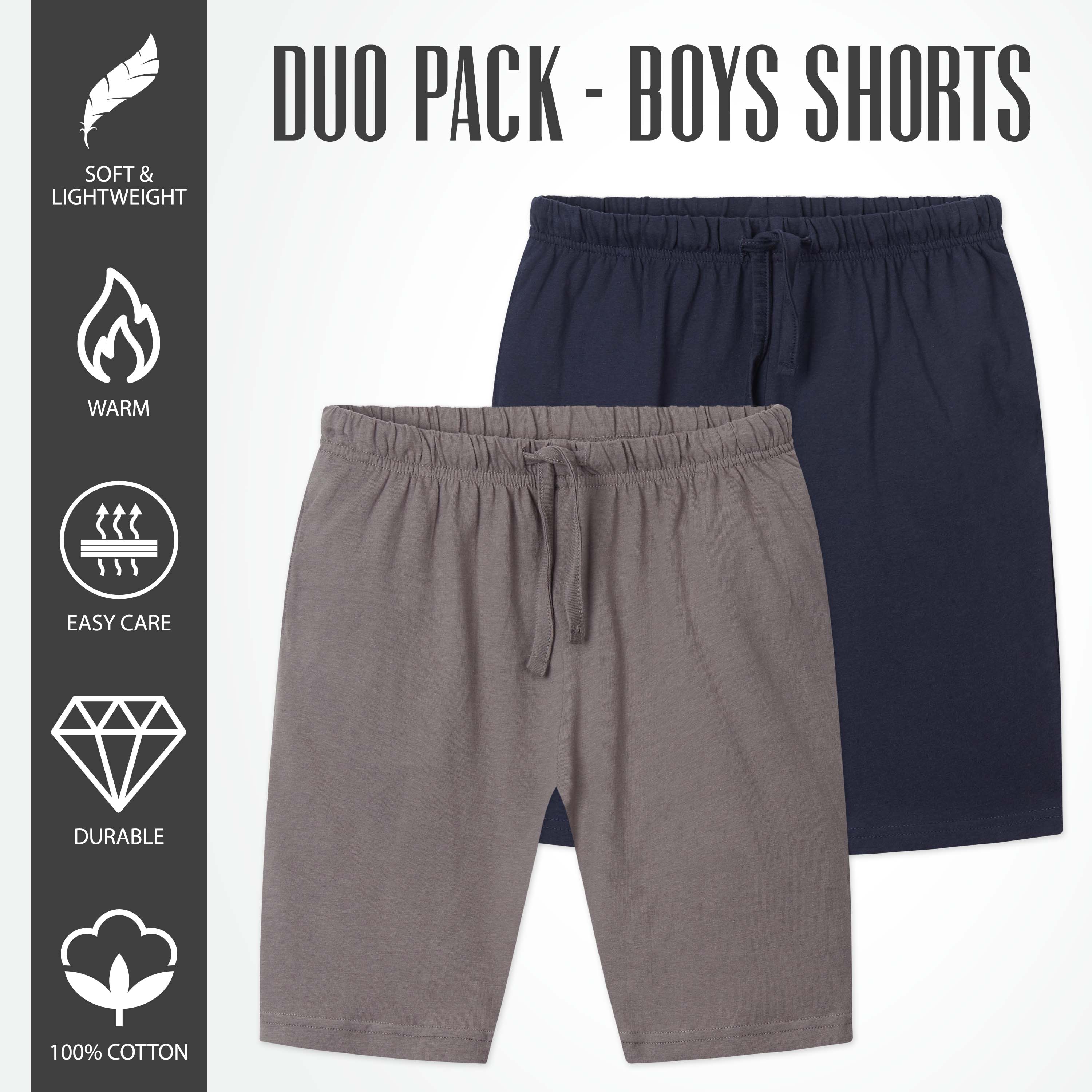 citycomfort-boys-short-gar-on-jersey-lot-2-charcoal-navy-poches image 4