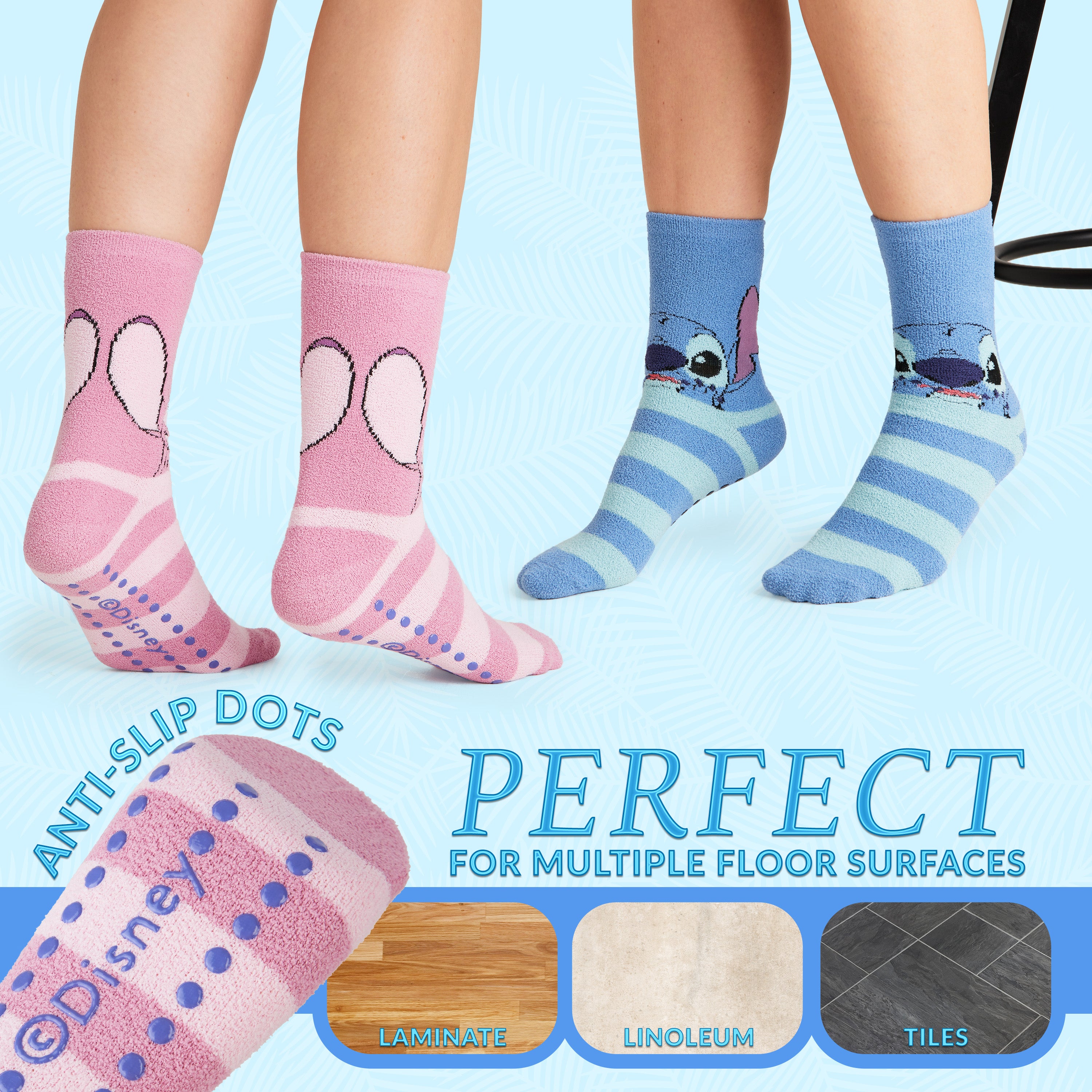 disney-chaussettes-pilou-stitch-et-angel-lot-2-antid-rapantes image 3