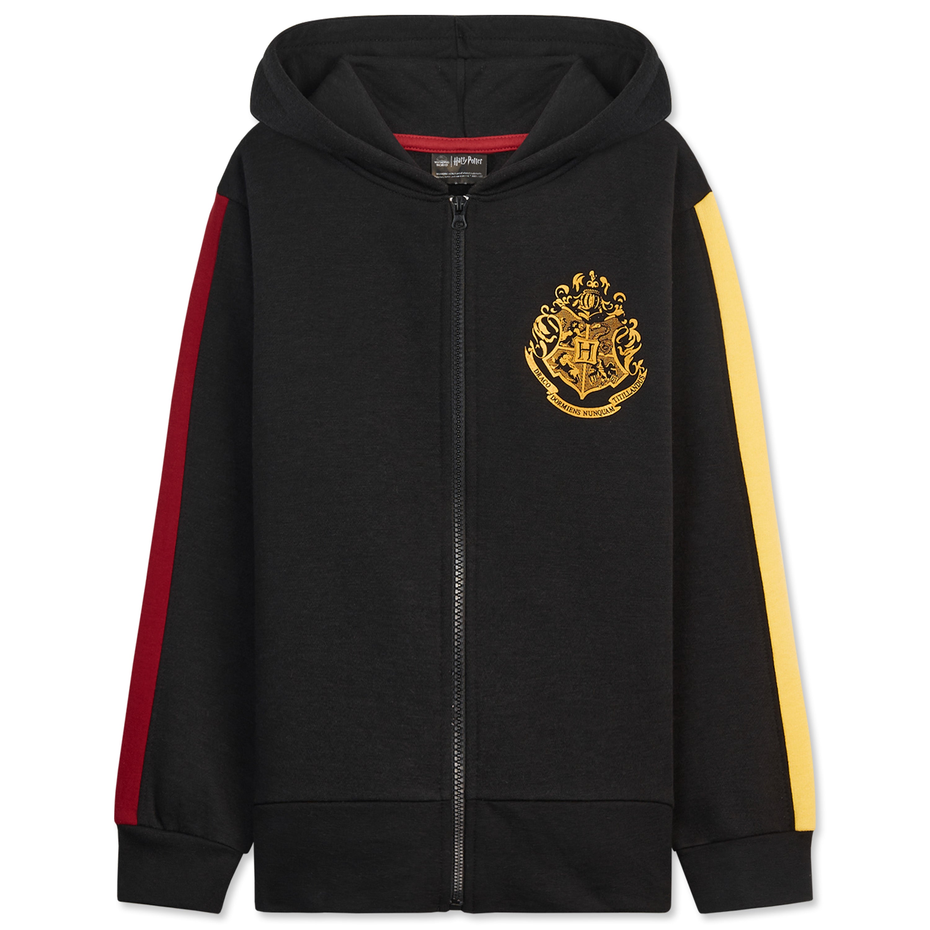 harry-potter-sweat-capuche-zipp-fille-poudlard-doux-7-14-ans image 1