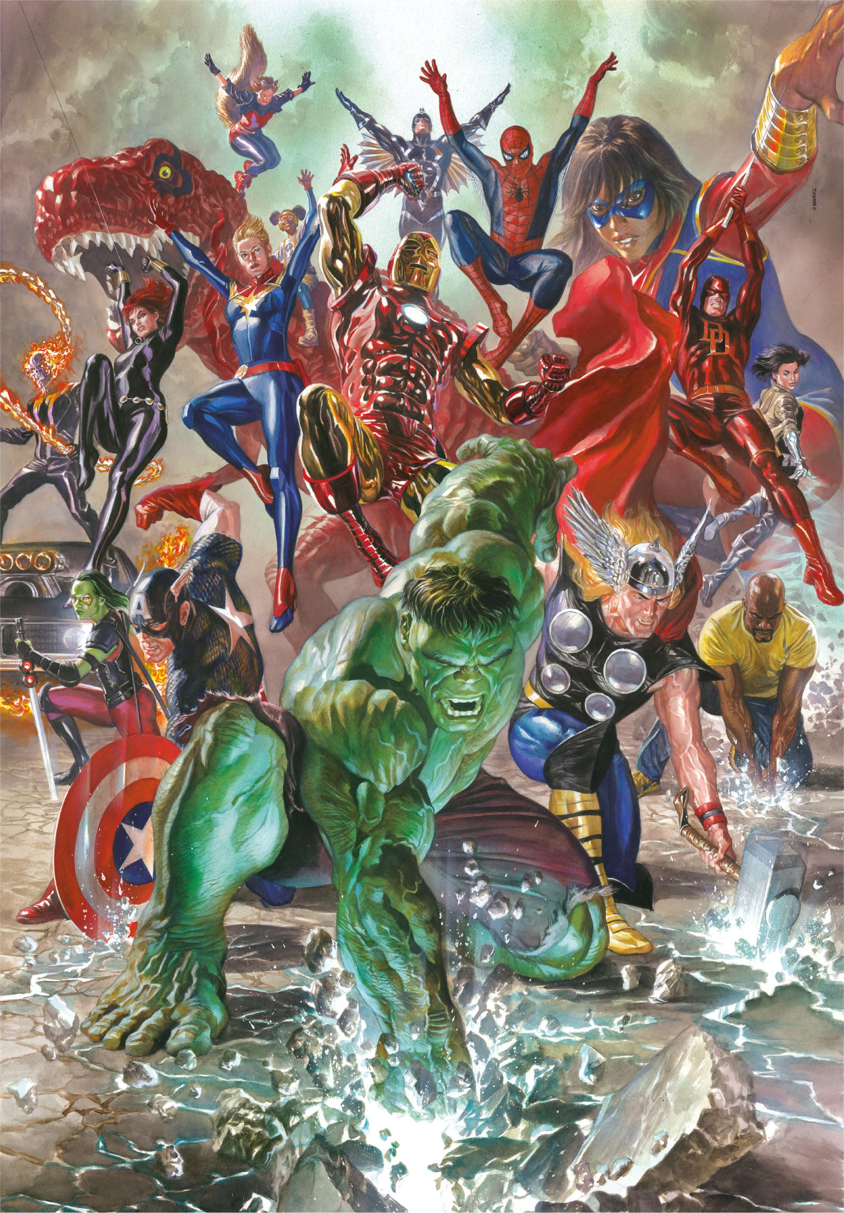 marvel-the-avengers-puzzle-500-pi-ces-49x36-cm-compact image 2