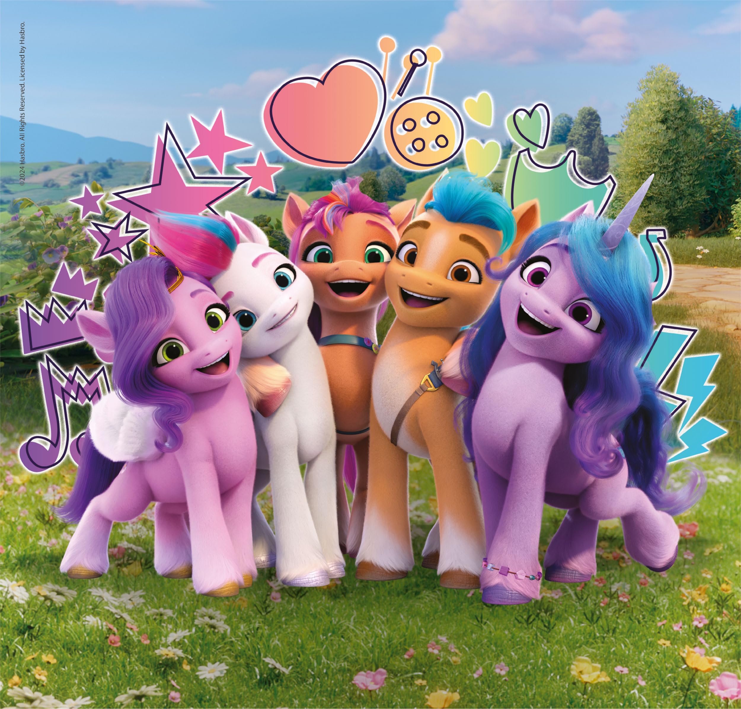 my-little-pony-puzzle-3x48-pi-ces-clementoni-enfant image 2