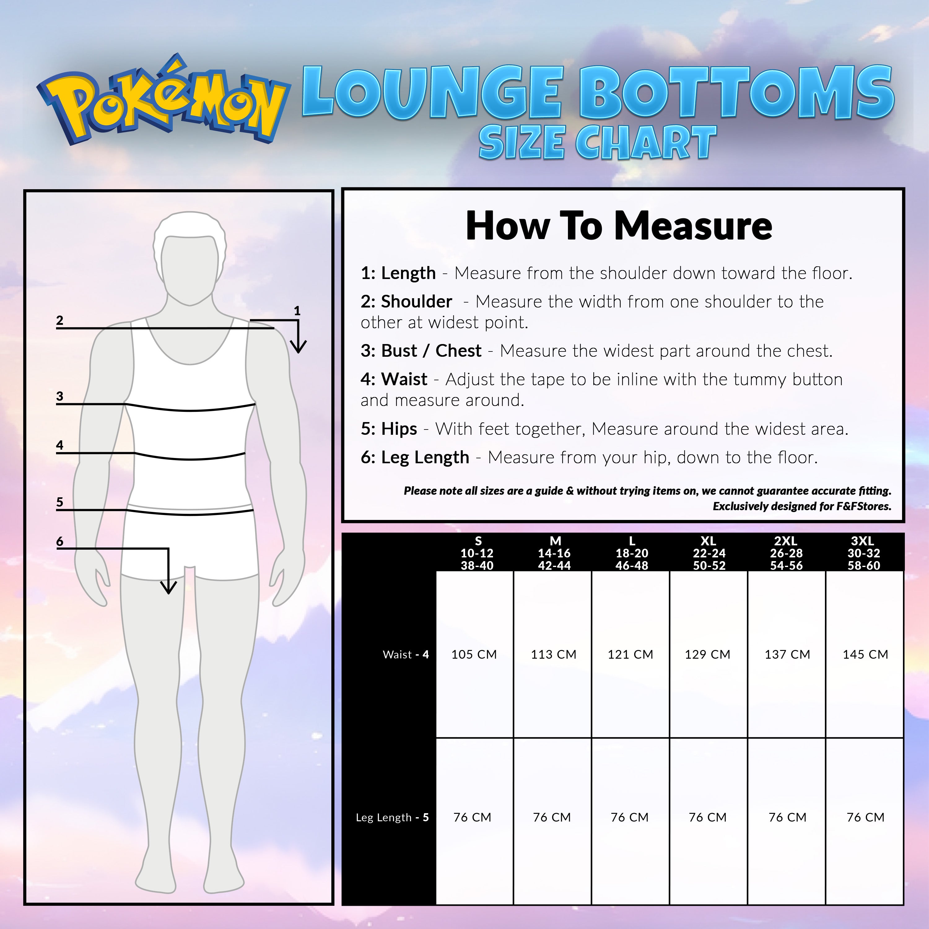 pokemon-men-bas-pyjama-homme-pantalon-nuit-s-3xl image 6