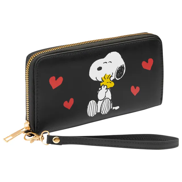 peanuts-snoopy-portefeuille-zip-femme-zipp-cartes image 1