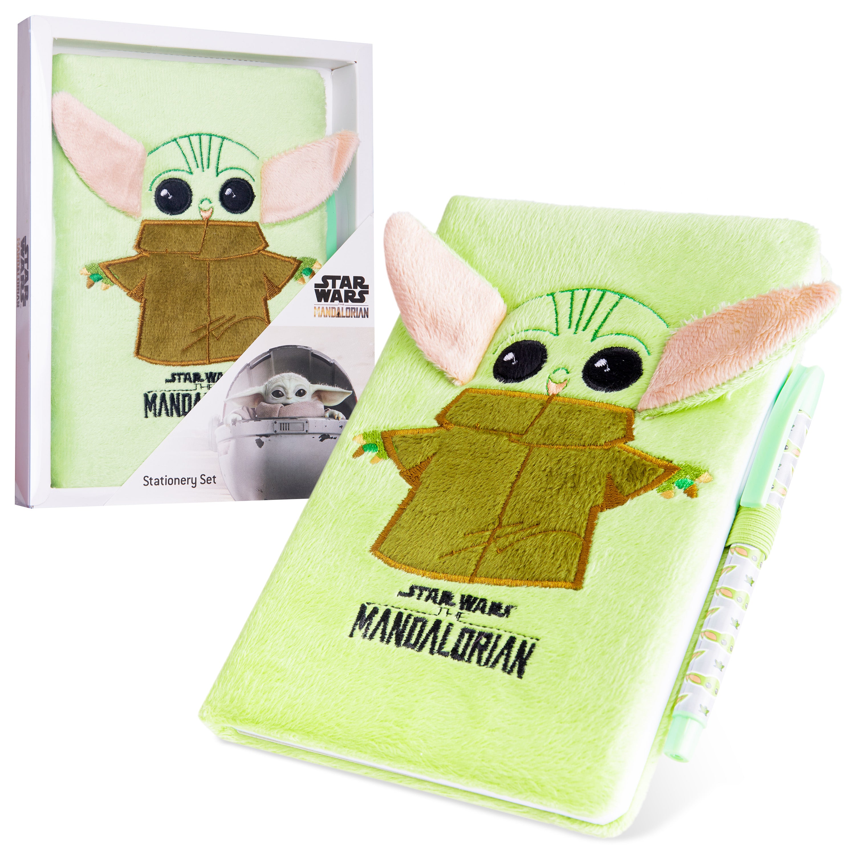 mandalorian-carnet-a5-baby-yoda-stylo-96-pages image 1