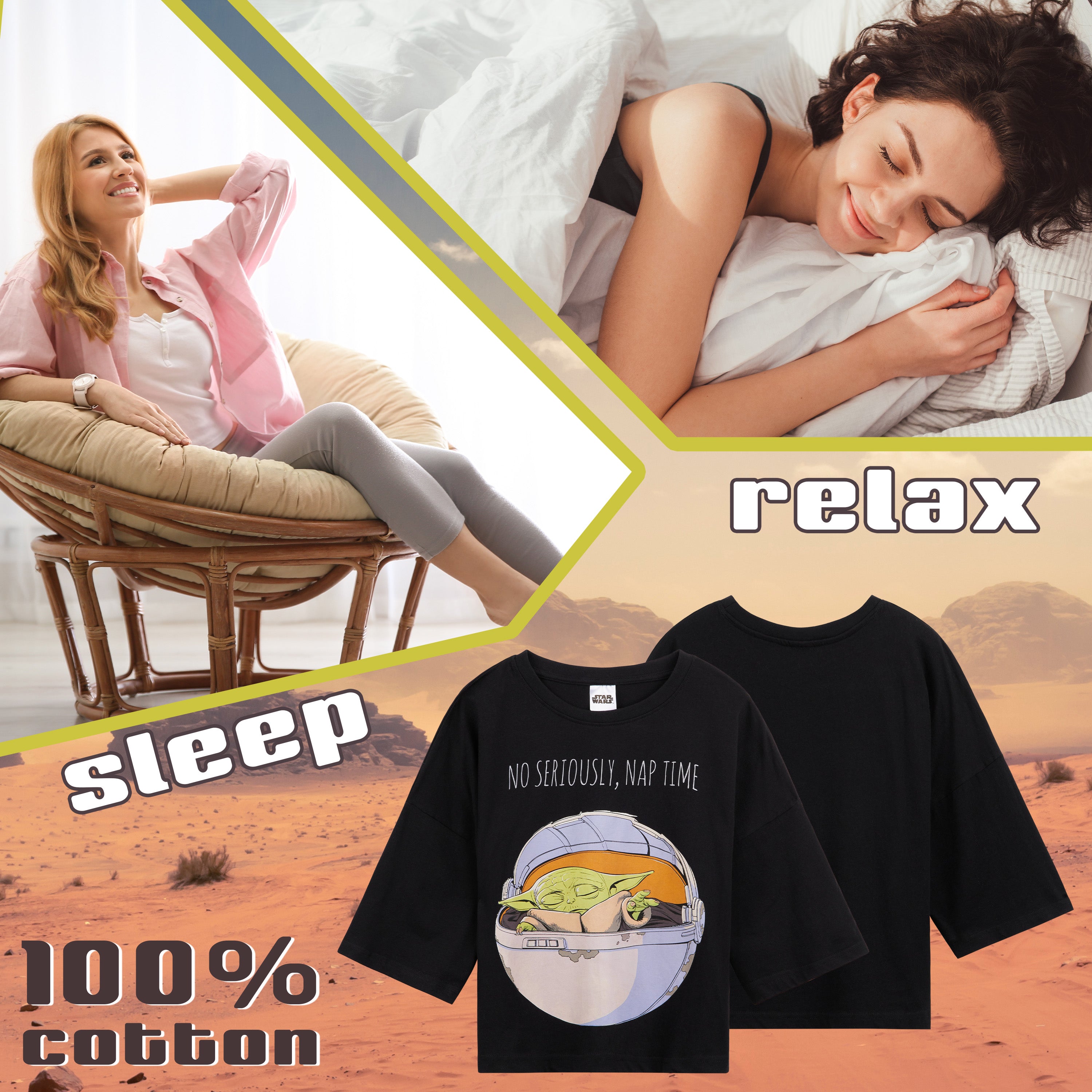 get-trend-women-pyjama-femme-coton-baby-yoda-mandalorian-s image 6