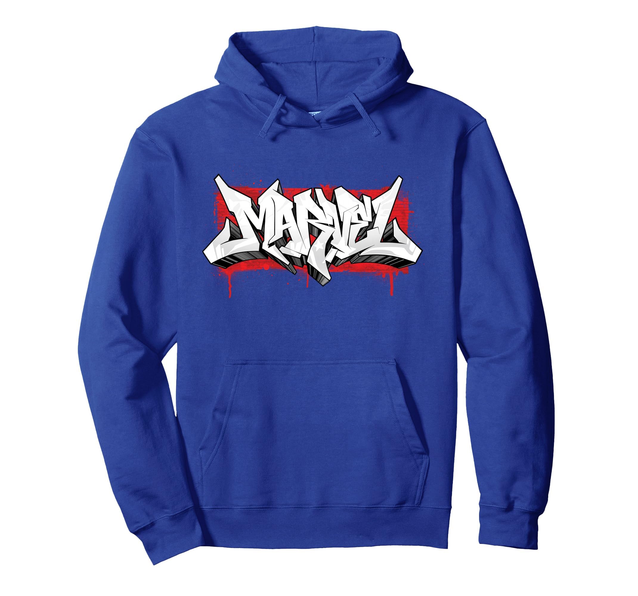 marvel-graffiti-brick-logo-sweat-capuche-noir-l image 5