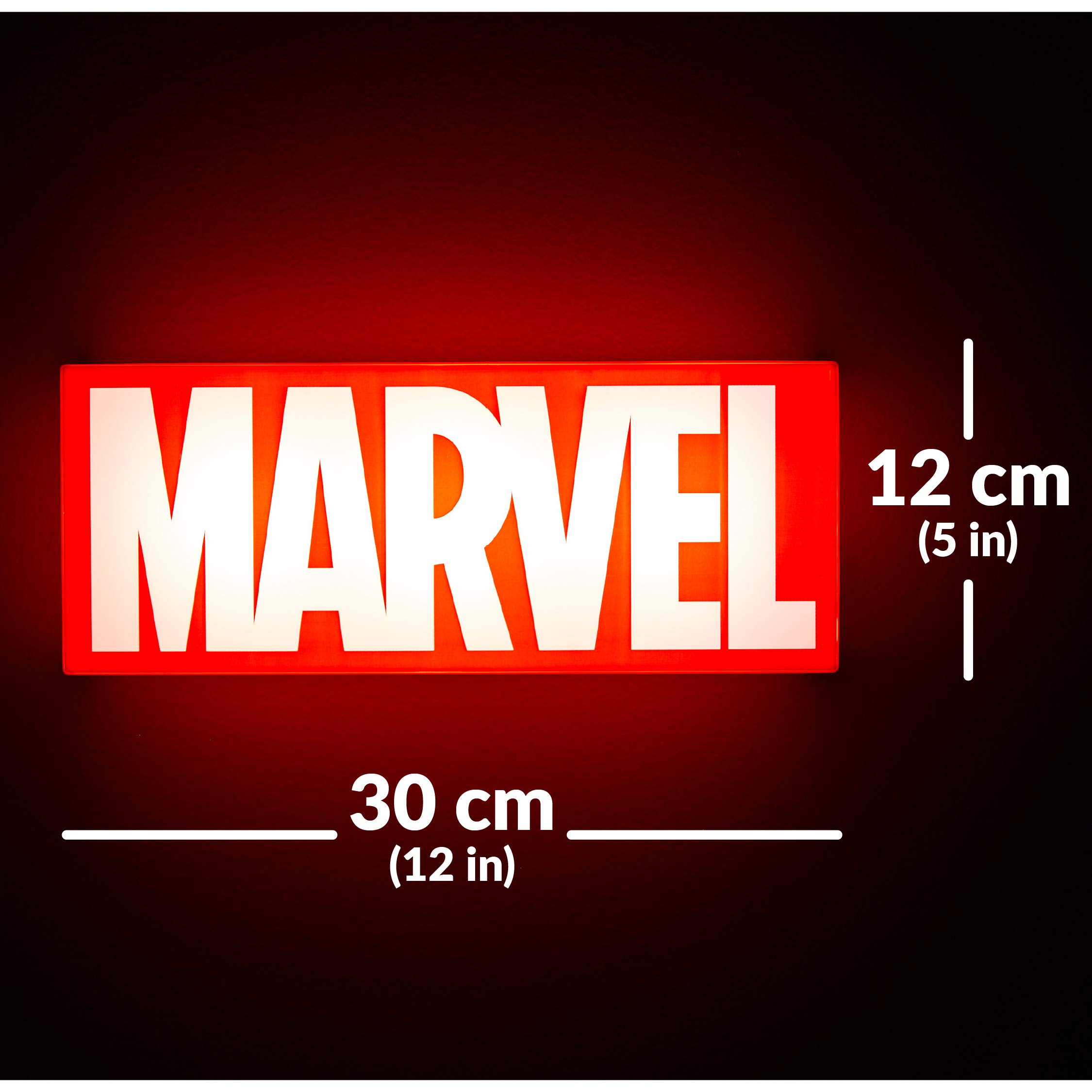 marvel-logo-panneau-lumineux-rouge-blanc-2-modes image 8