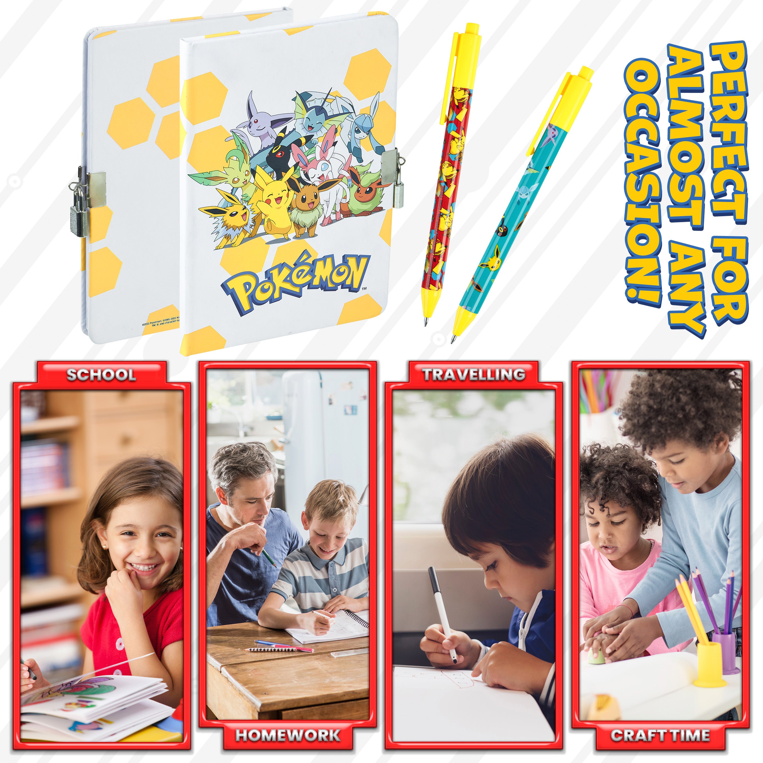 pok-mon-set-papeterie-carnet-stylo-licence-officielle image 5