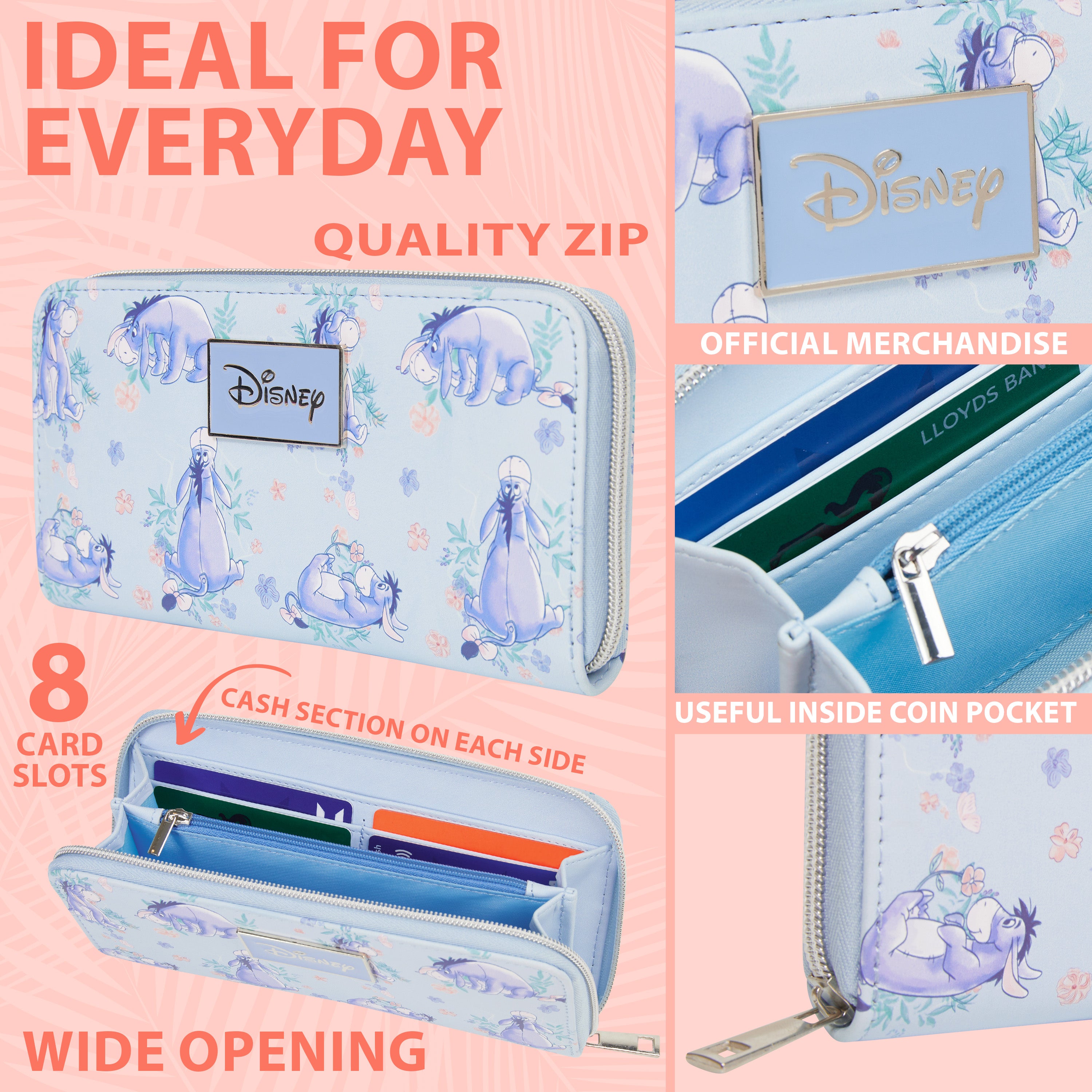 disney-eeyore-portefeuille-femme-bourriquet-porte-cartes image 4