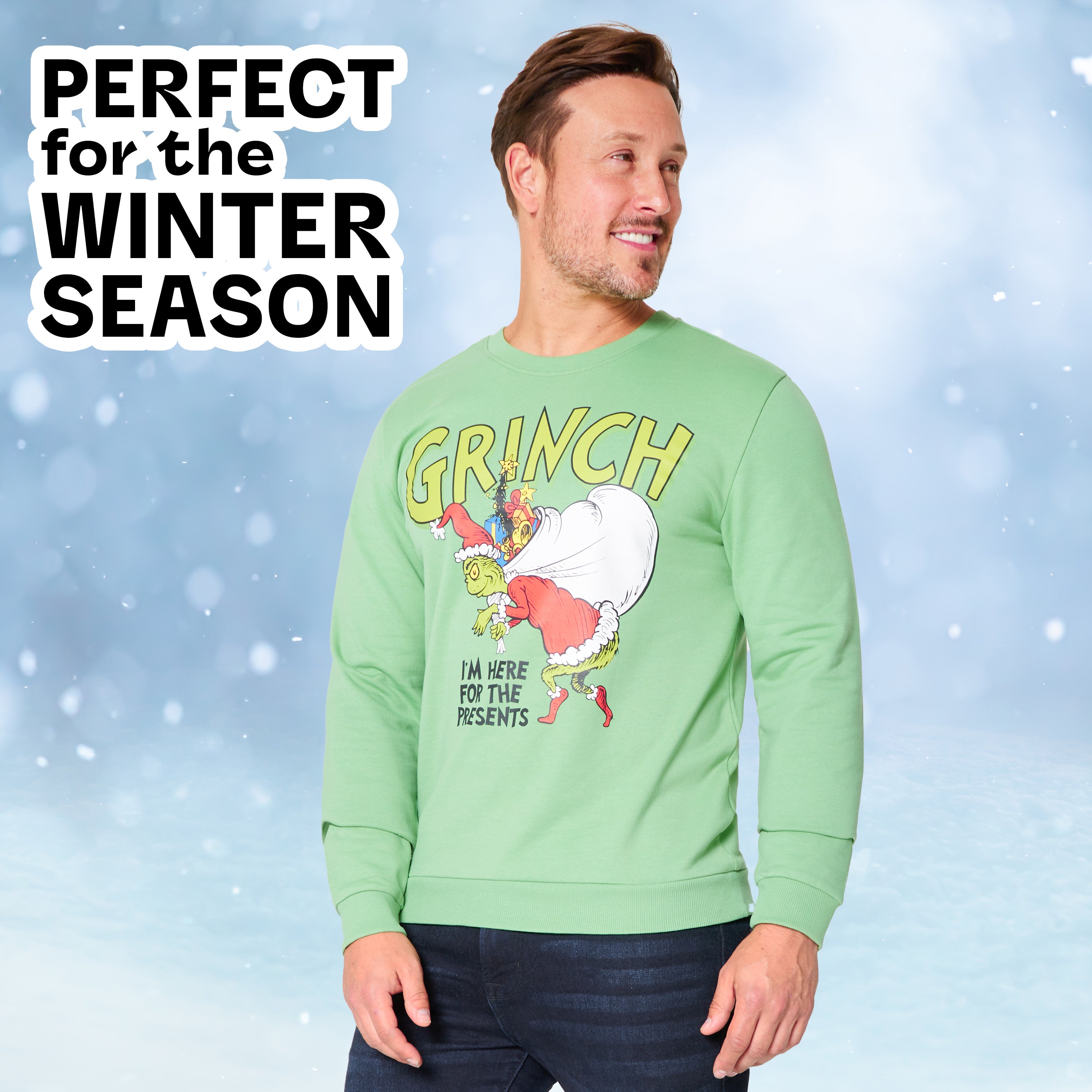 get-trend-grinch-pull-no-l-homme-sweat-chaud-vert-taille-s image 5