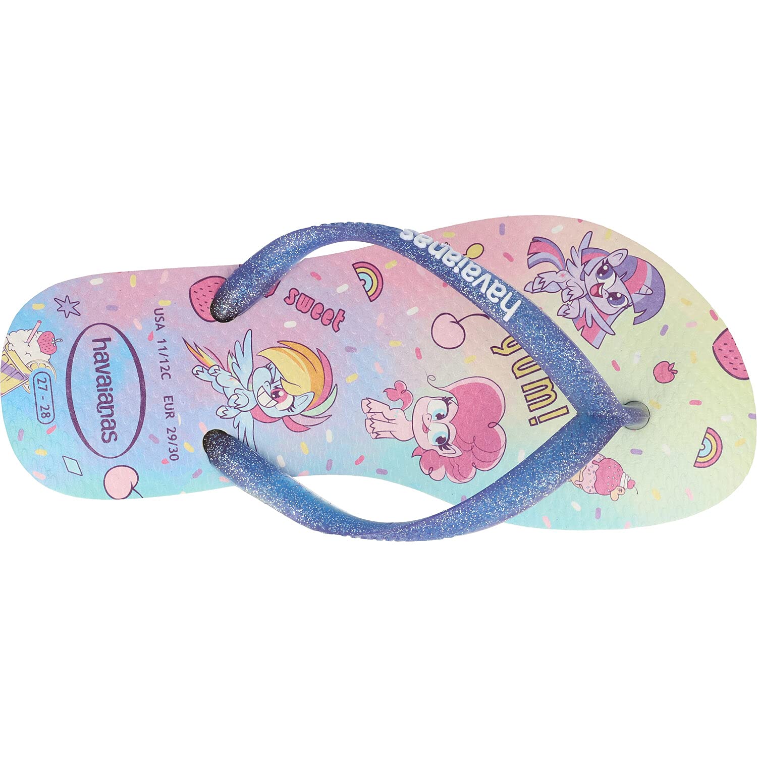 havaianas-kids-slim-my-little-pony-tongs-rose-27-28 image 4