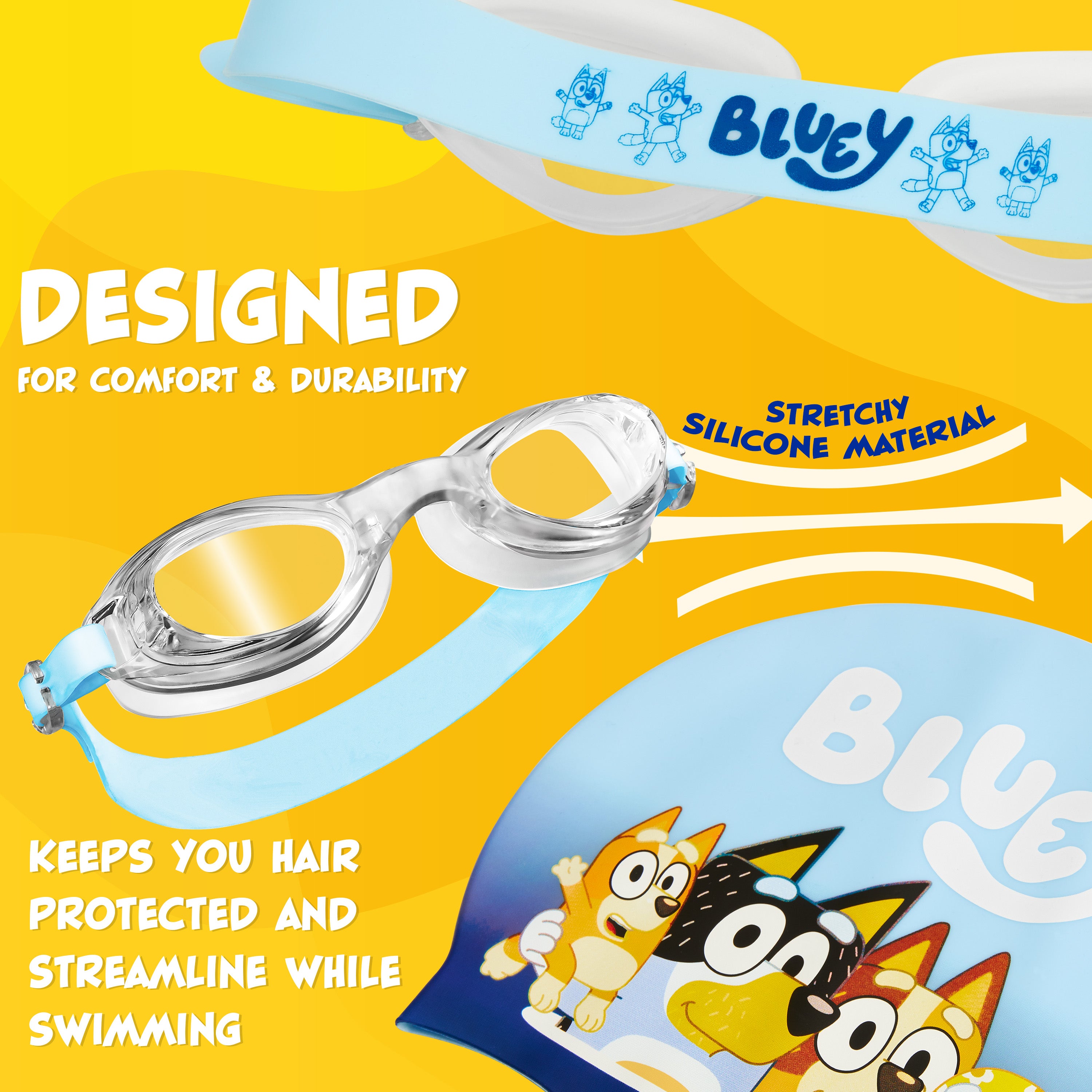 bluey-lunettes-de-piscine-enfant-bonnet-silicone-anti-bu-e image 4