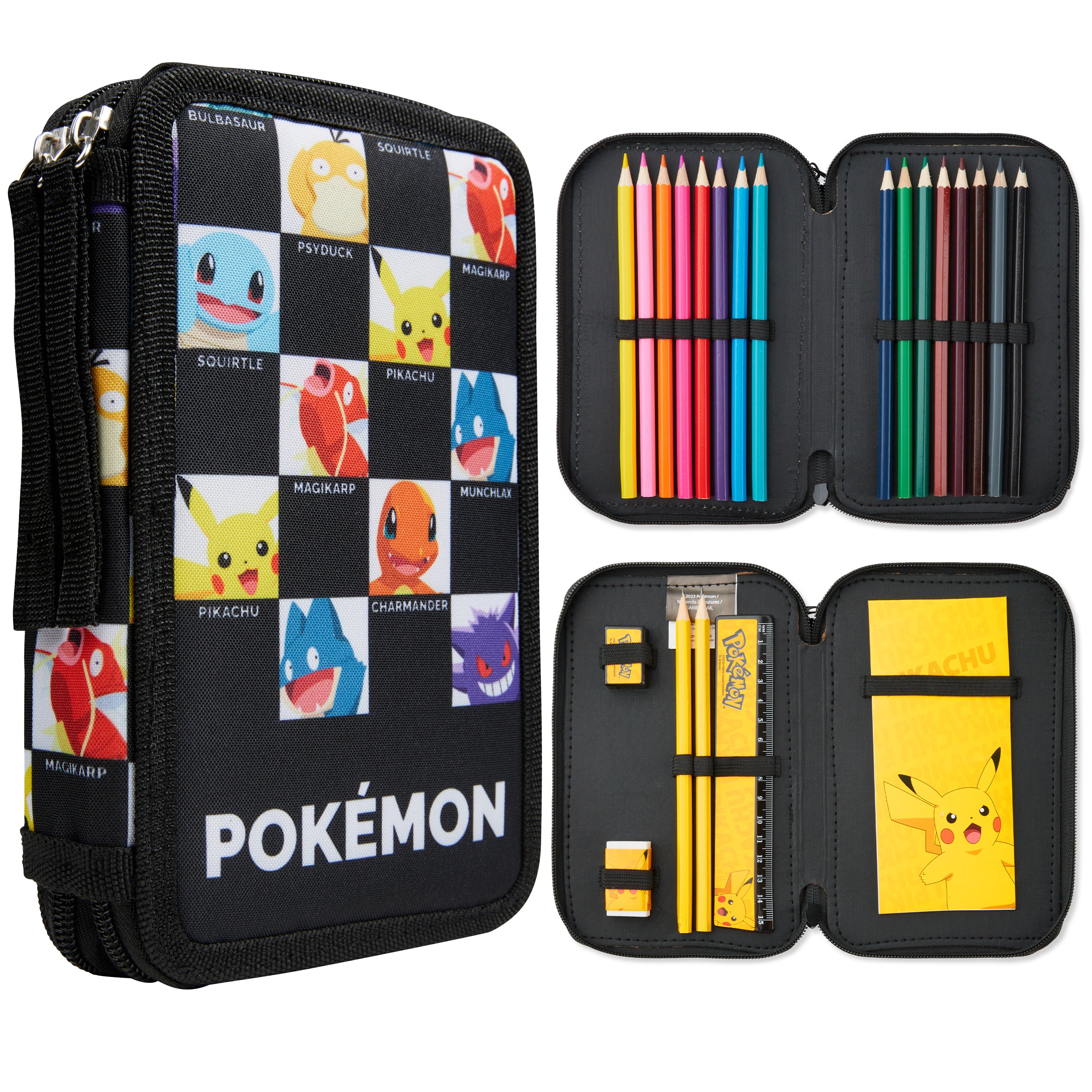 pok-mon-trousse-garnie-enfant-pikachu-personnages image 1