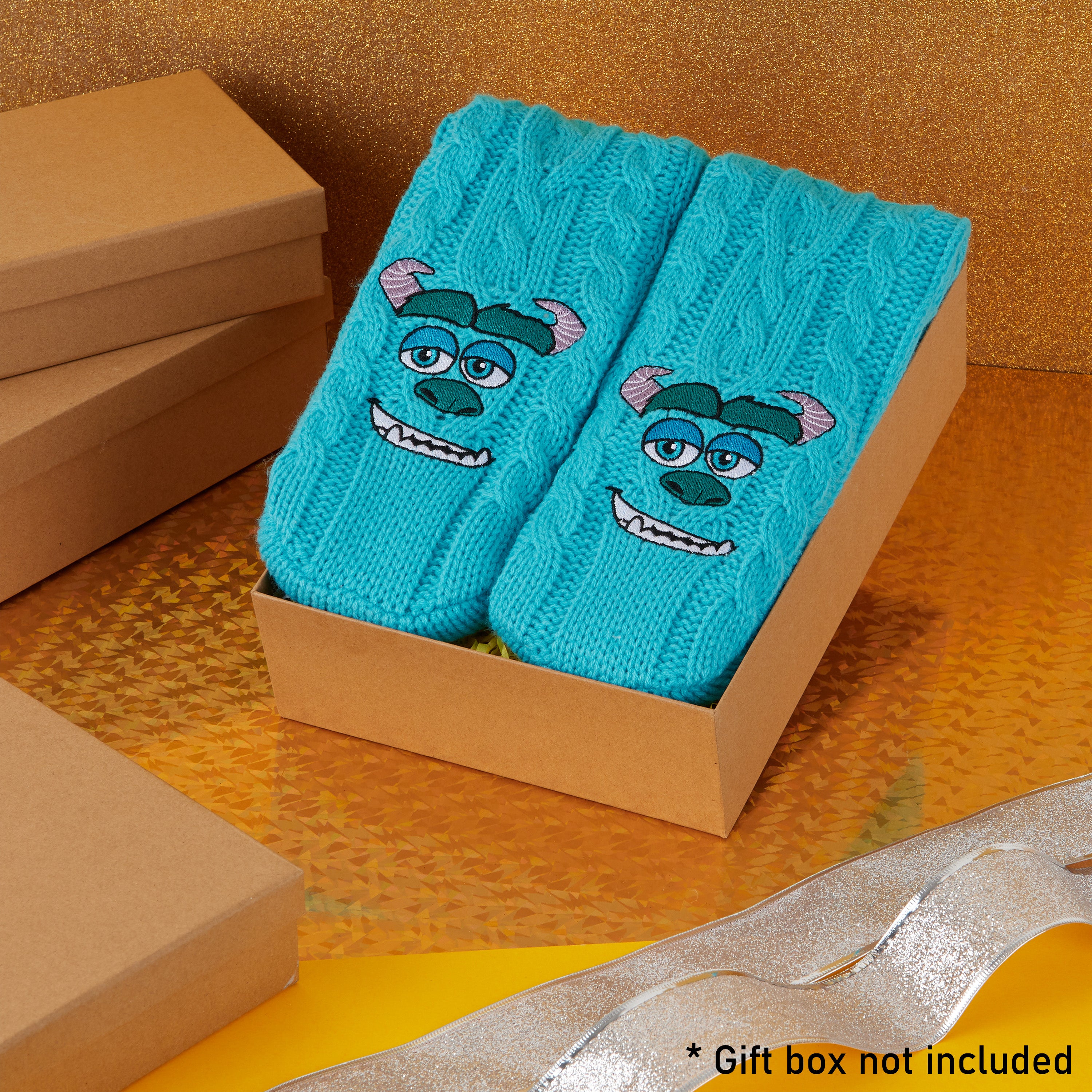 disney-stitch-chaussettes-pilou-femme-sully-bleu image 2