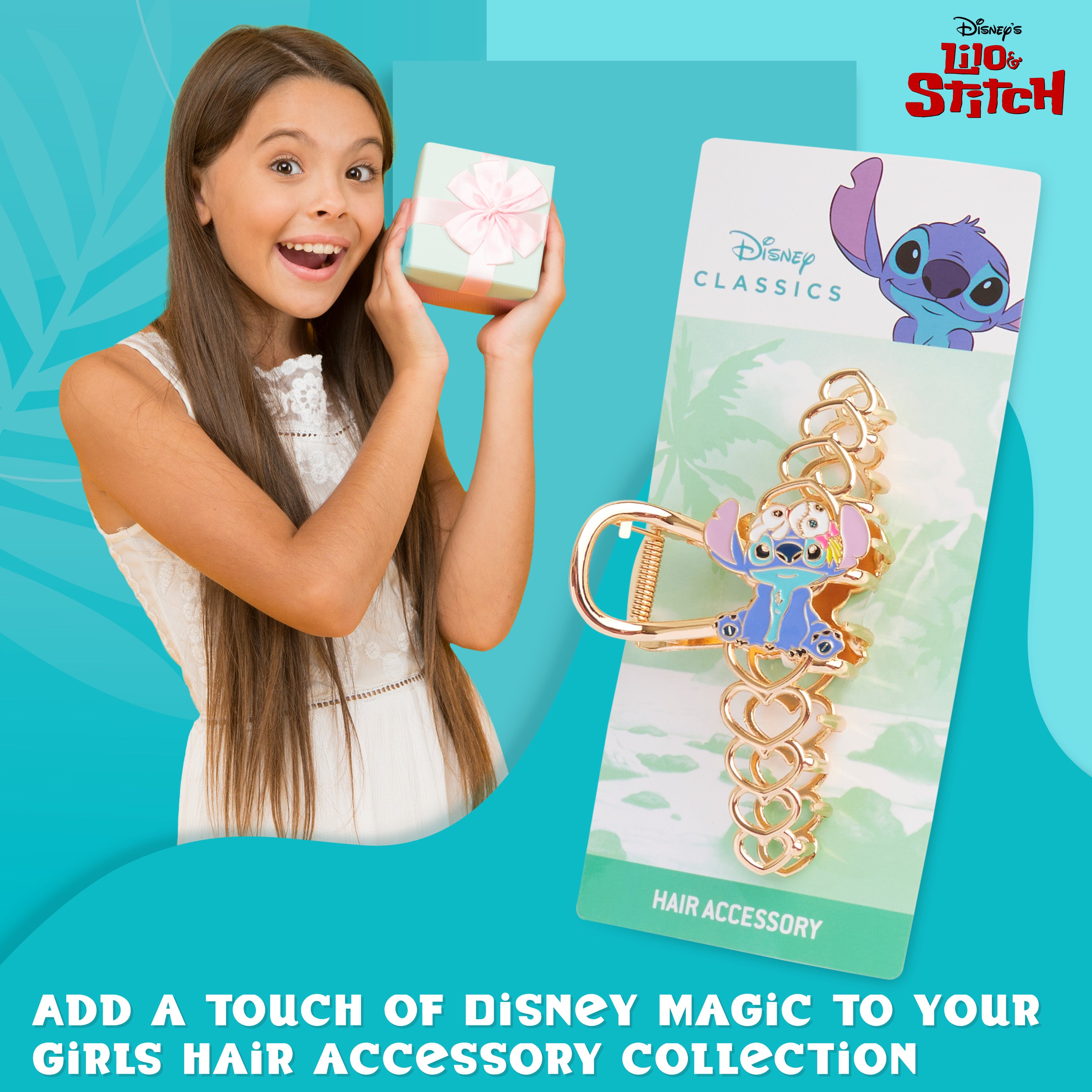 disney-stitch-pince-crabe-cheveux-fille-m-tal image 3