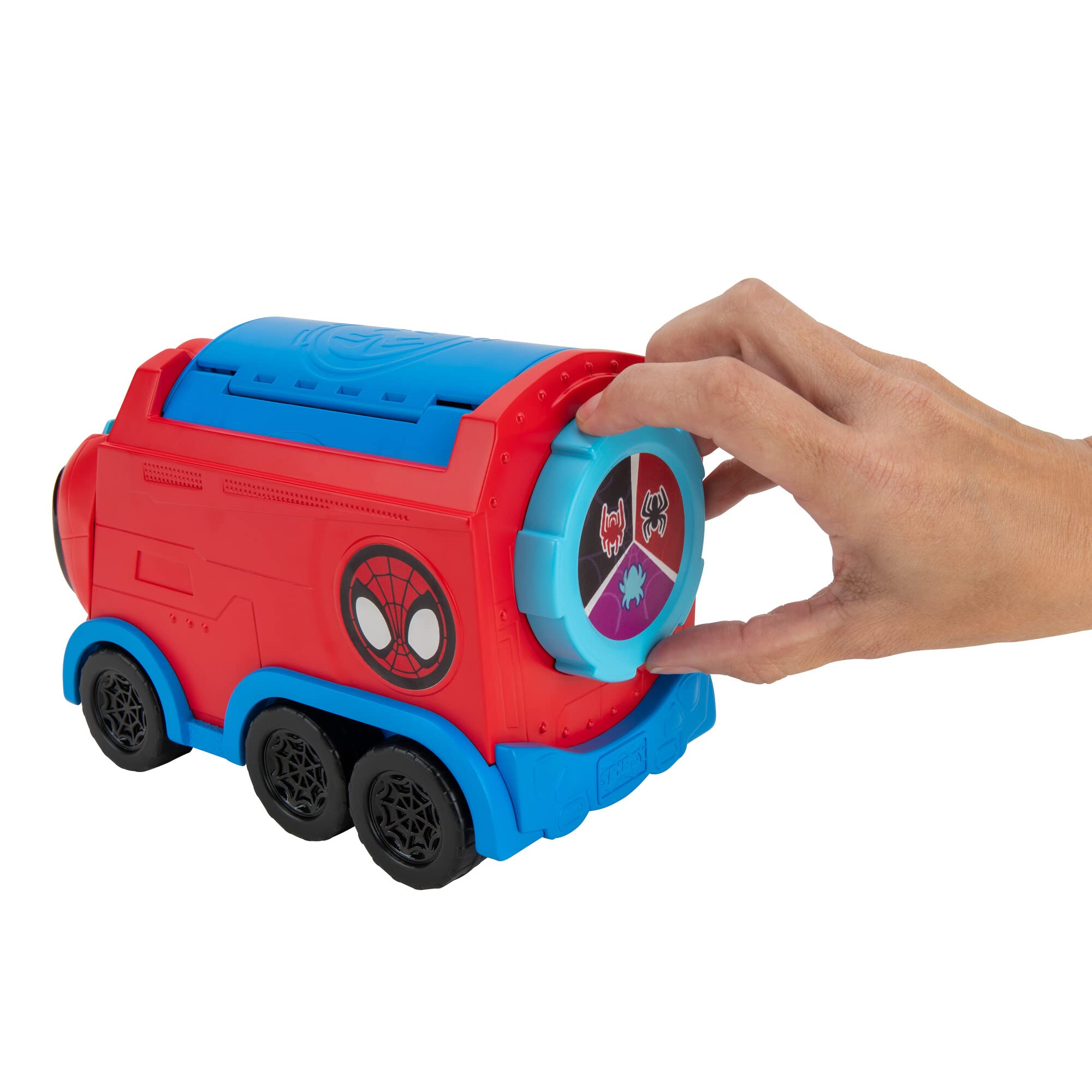 marvel-spidey-et-ses-amis-camion-web-20-cm-multicolore-3-en-1 image 8