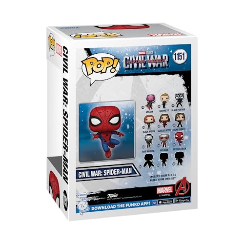 funko-pop-civil-war-spider-man-figurine-vinyle-build-a-scene image 8
