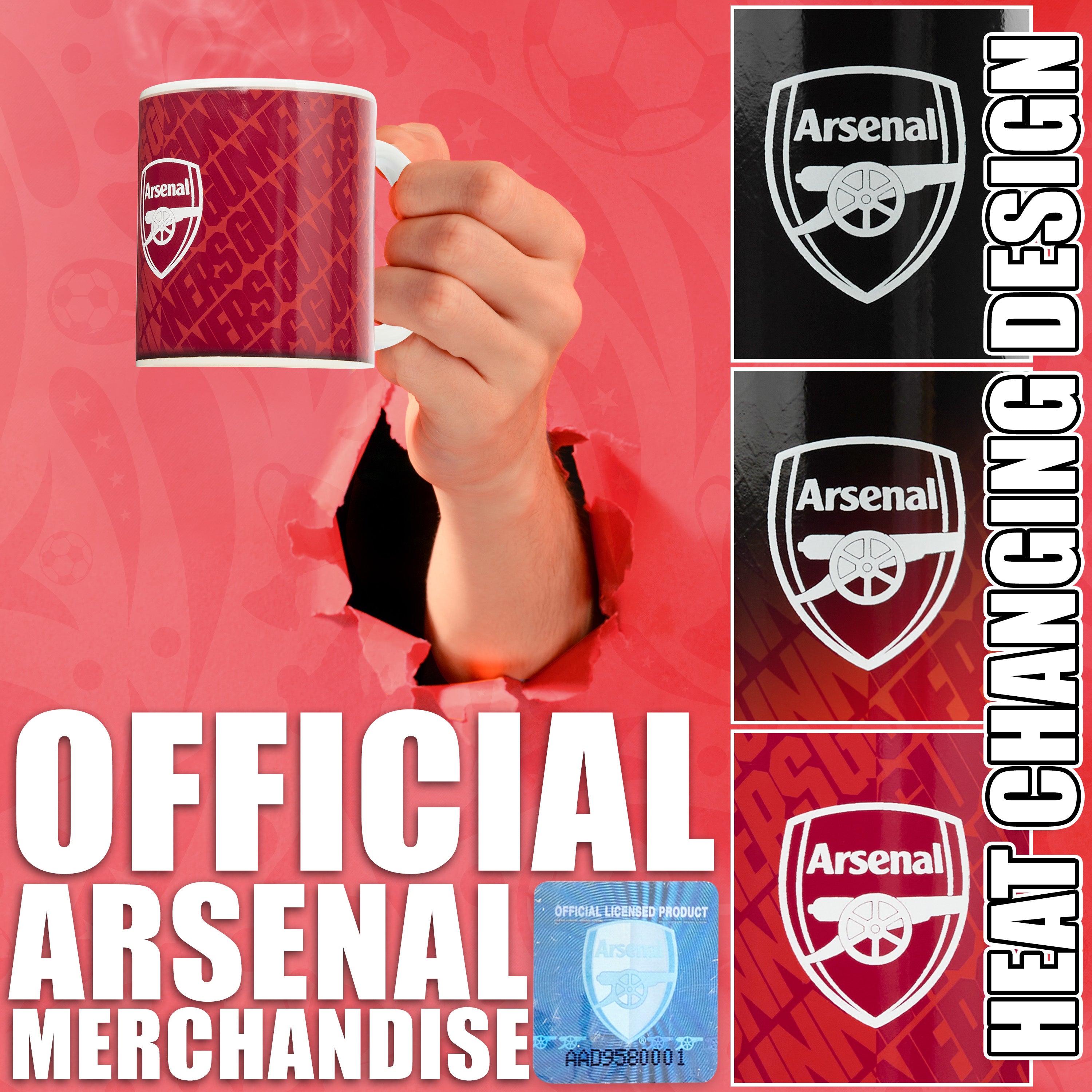 arsenal-mug-c-ramique-thermosensible-320-ml image 4