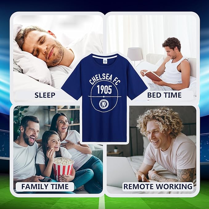 chelsea-pyjama-short-homme-t-shirt-short-respirant image 3