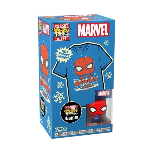 funko-pocket-pop-tee-holiday-spiderman-t-shirt-xl-figurine image 6