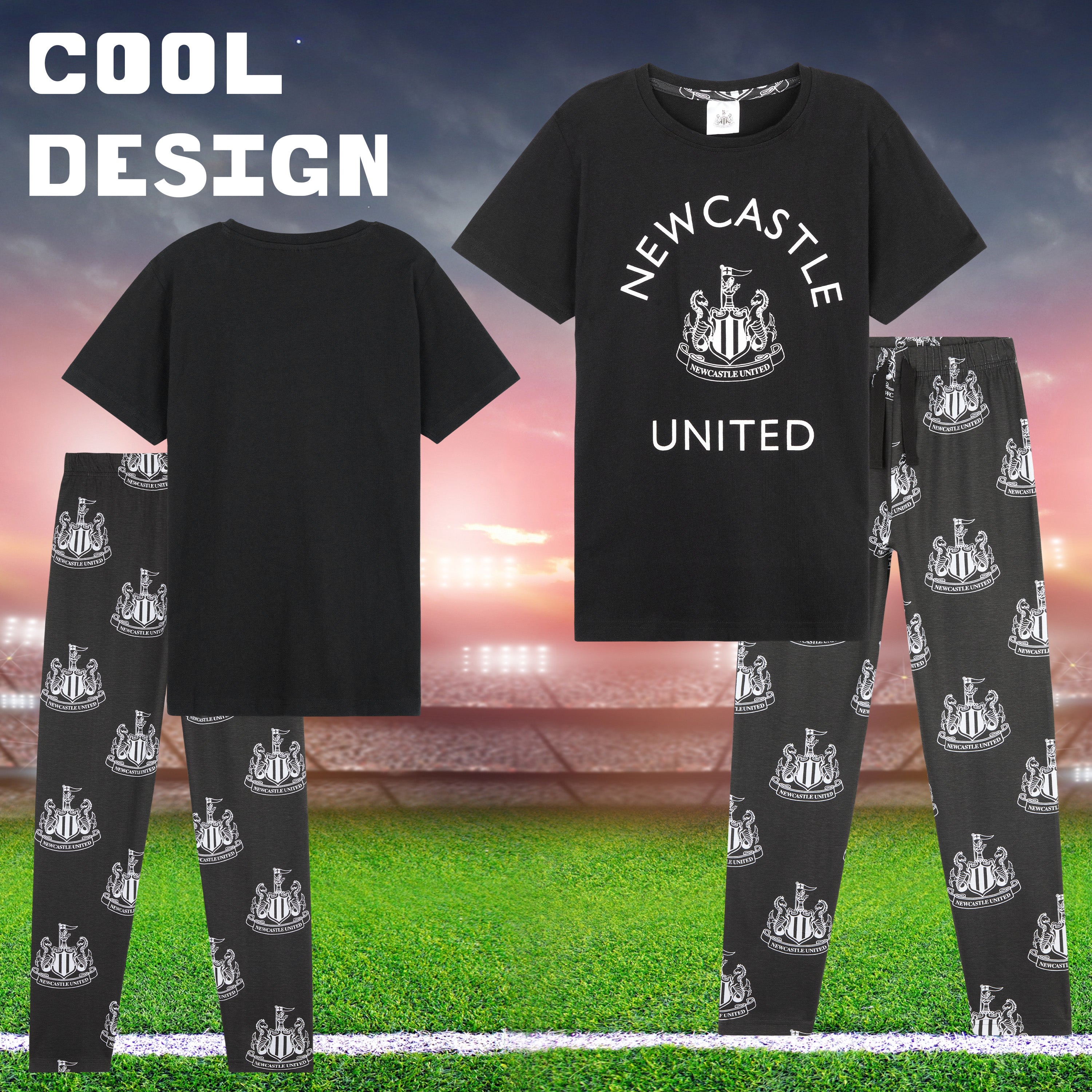 newcastle-united-pyjama-homme-ensemble-taille-s-foot image 3