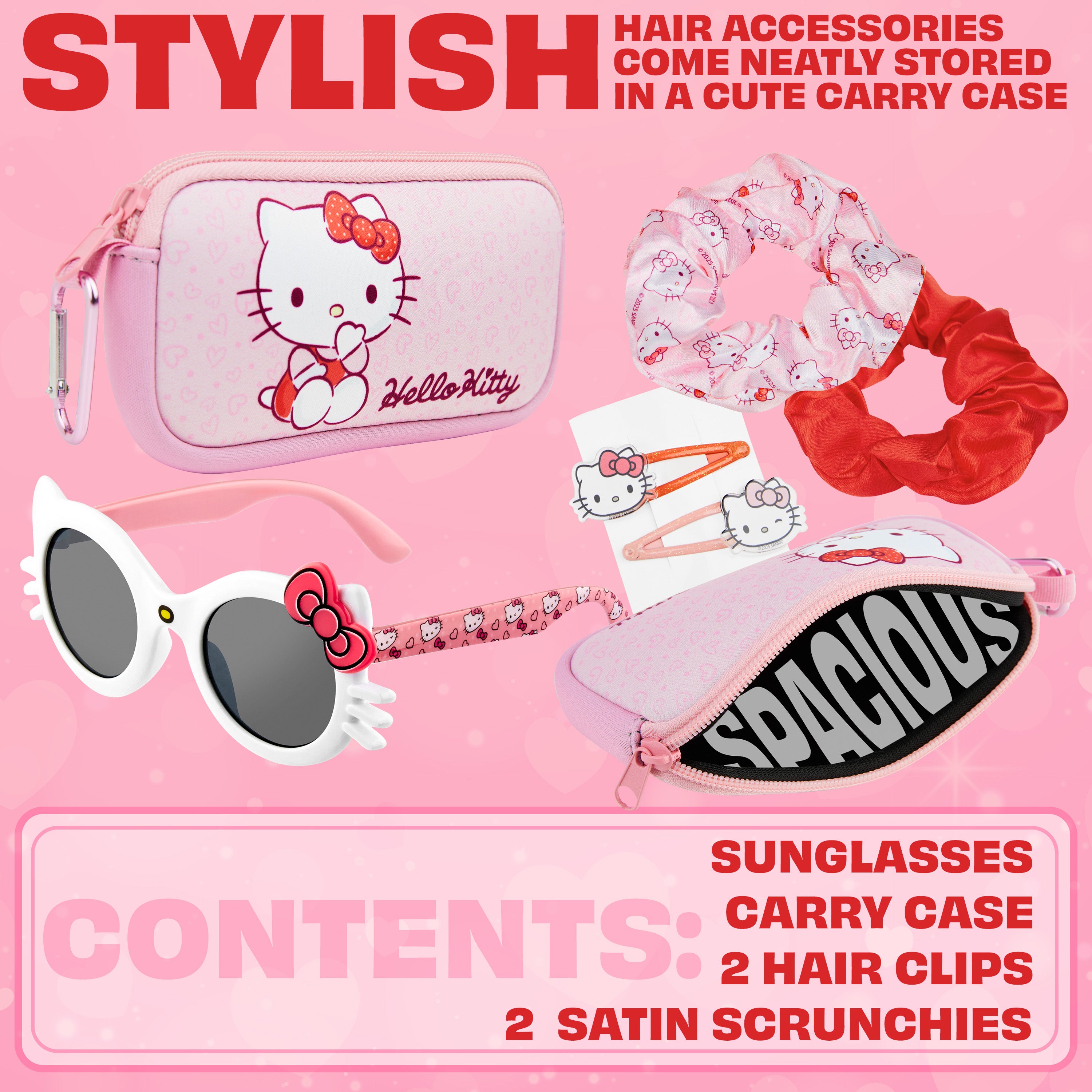 hello-kitty-lunettes-soleil-fille-coffret-accessoires-cheveux image 5