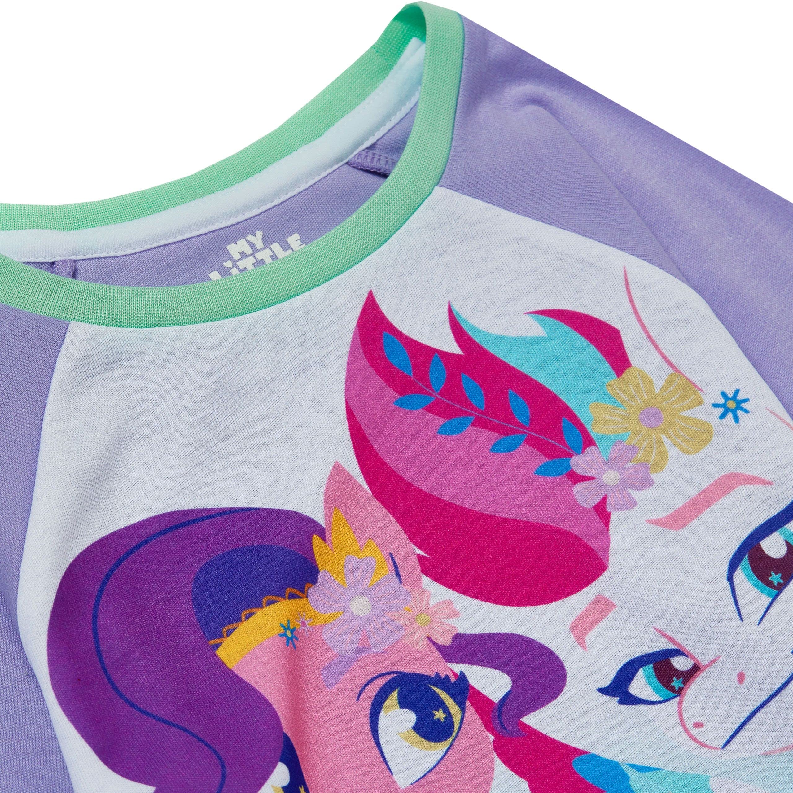 my-little-pony-chemise-de-nuit-fille-8-9-ans-manches-longues image 2