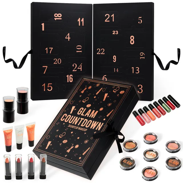 get-trend-beauty-calendrier-avent-beaut-femme-noir-24-produits image 1