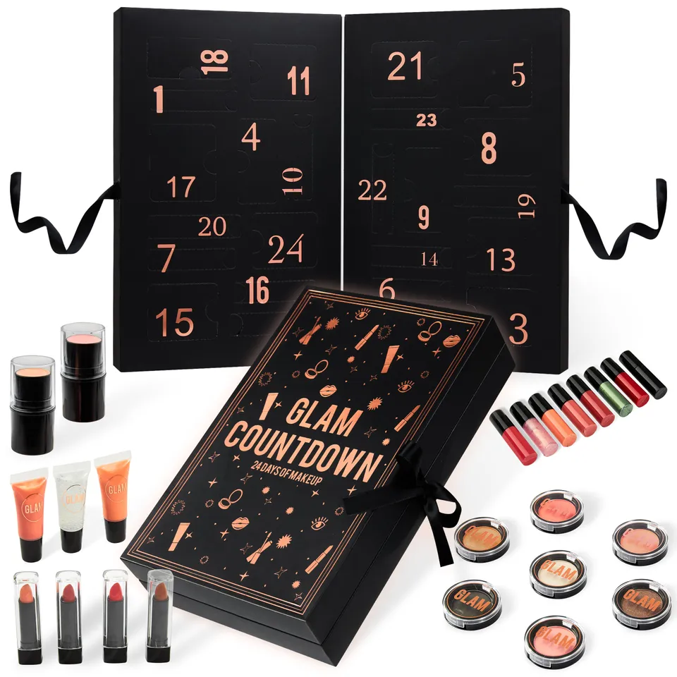 get-trend-beauty-calendrier-avent-beaut-femme-noir-24-produits image 1