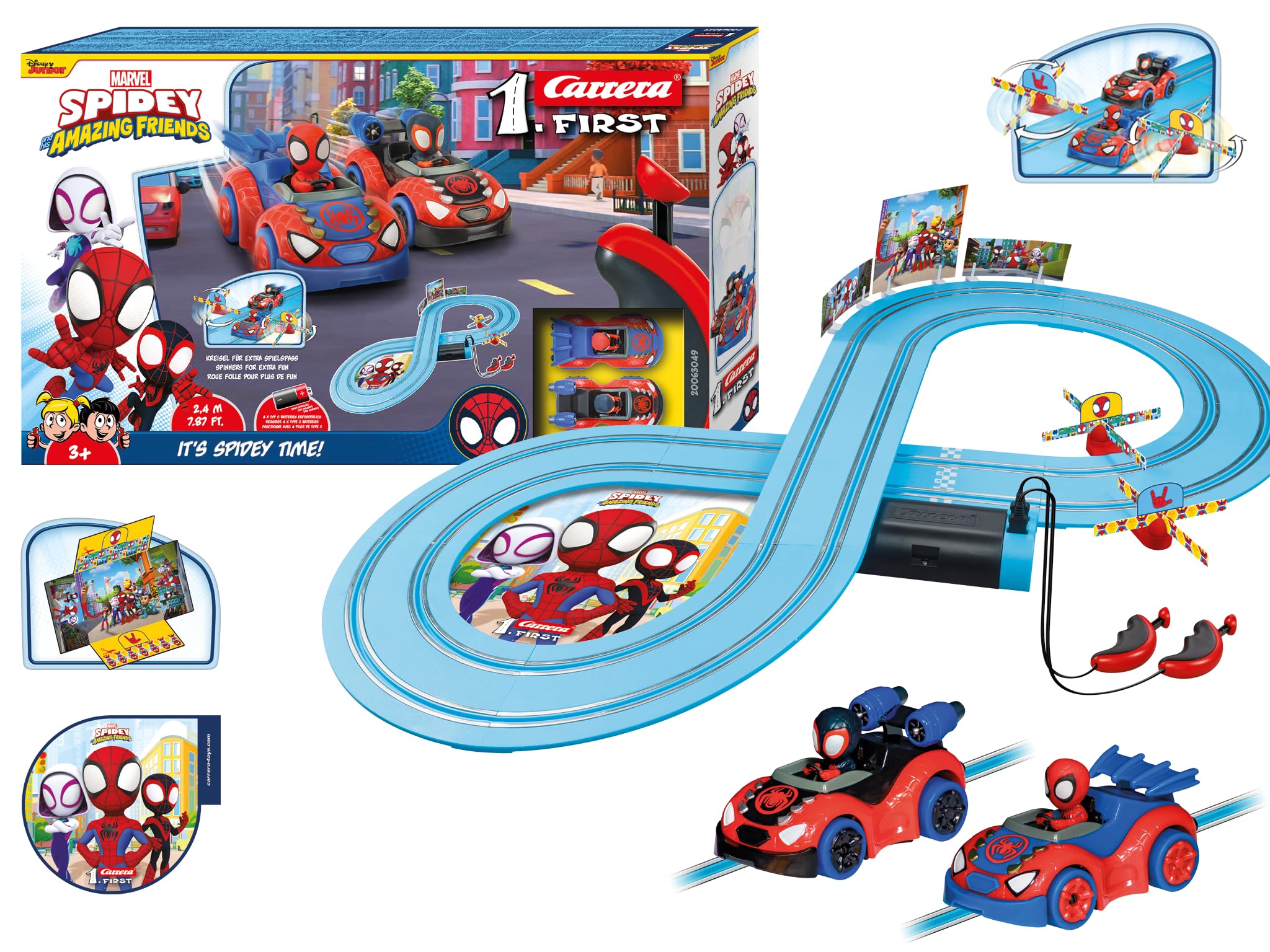 carrera-first-spidey-circuit-voiture-1-50-d-s-3-ans image 1