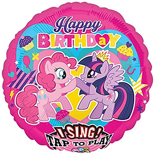 my-little-pony-ballon-h-lium-43-cm-birthday-aluminium-rond image 4