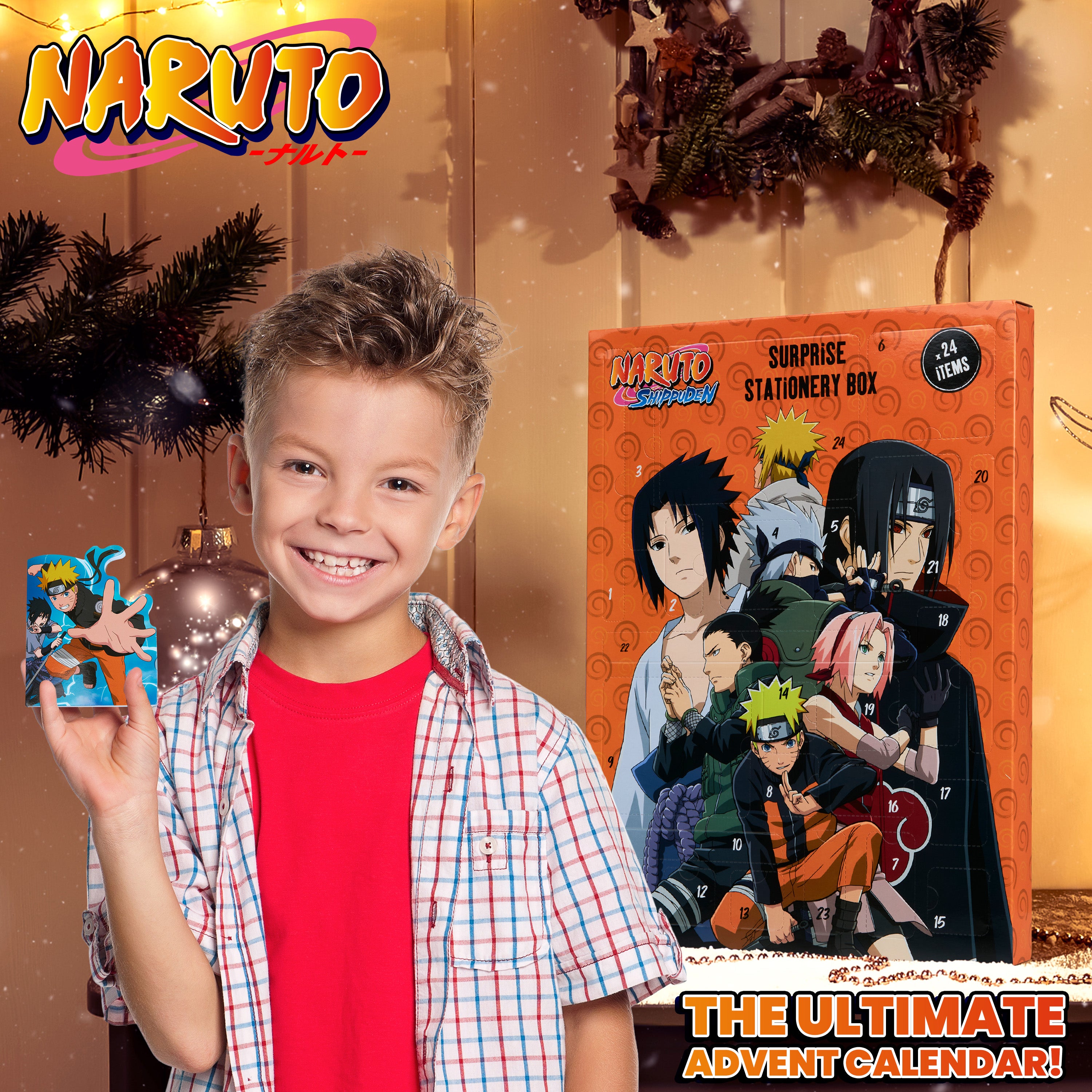 naruto-calendrier-de-l-avent-papeterie-orange-24-surprises image 4