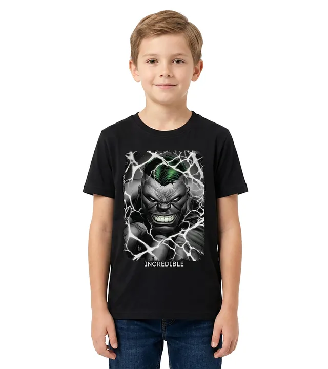 marvel-t-shirt-gar-on-10-ans-super-h-ros-coton image 1