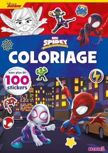 marvel-spidey-coloriage-stickers-100-d-s-4-ans image 2